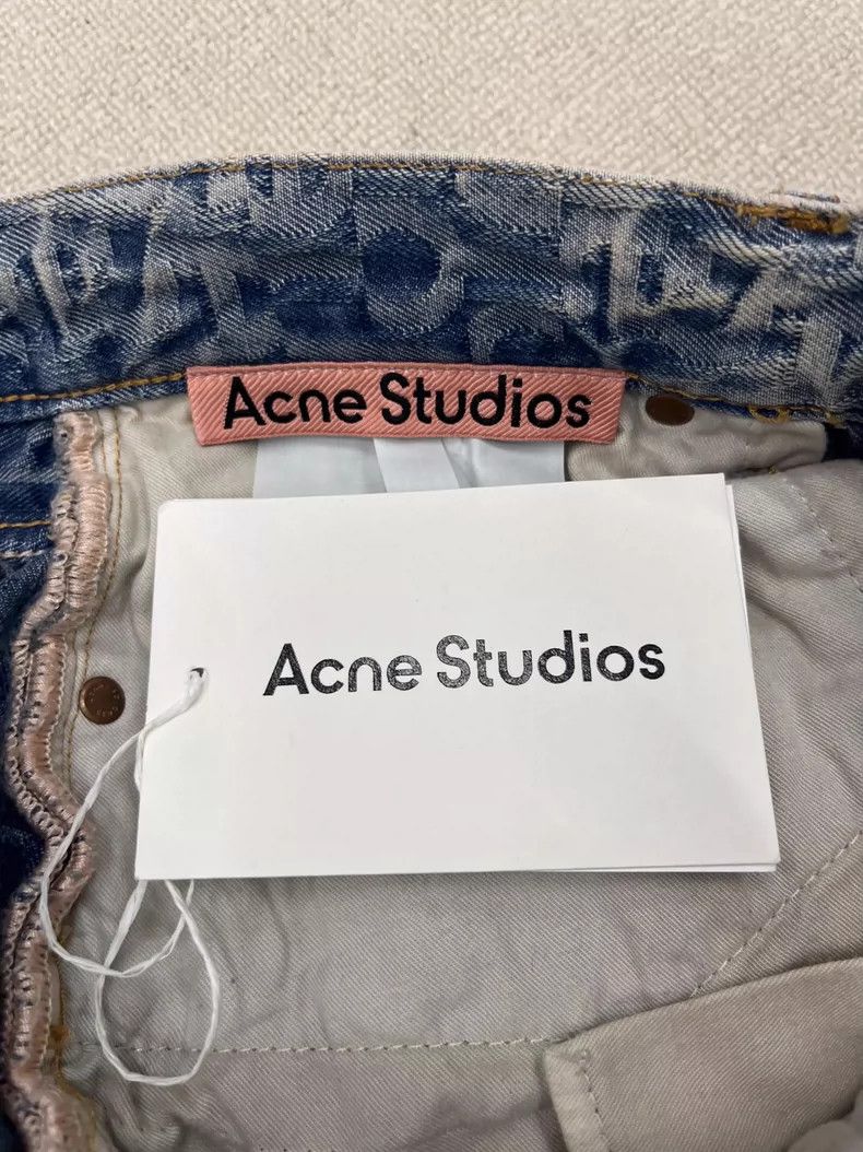 Acne Studios acne studios Logo jacquard jeans 2506-Nextarrow Size US 30 / EU 46 - 4 Thumbnail