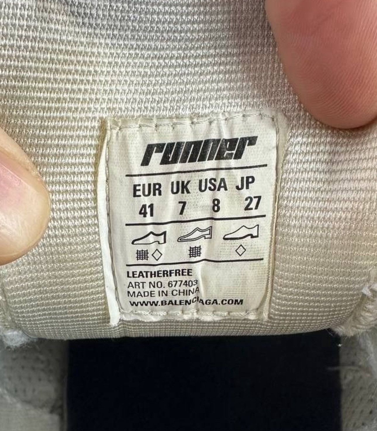 Balenciaga Balenciaga runner shoes Size US 8 / EU 41 - 11 Thumbnail