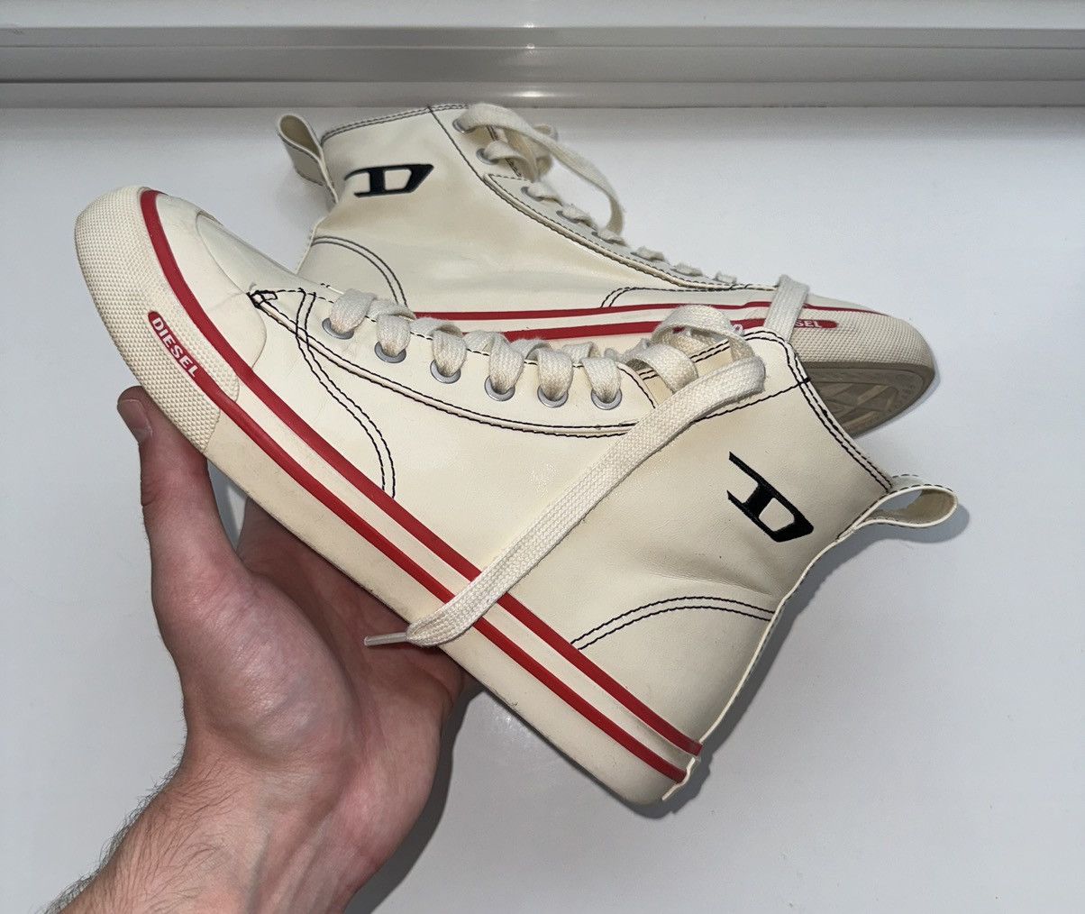 Diesel Diesel US8.5 EUR39 S-ATHOS MID W high top sneaker shoes y2k Size US 8.5 / IT 38.5 - 16 Thumbnail
