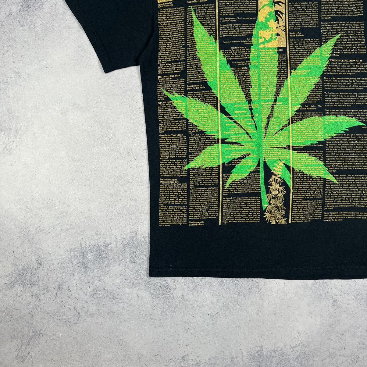 Vintage Vintage Marihuana High Times 4:20 y2k humor tee 90’s Size US M / EU 48-50 / 2 - 5 Thumbnail