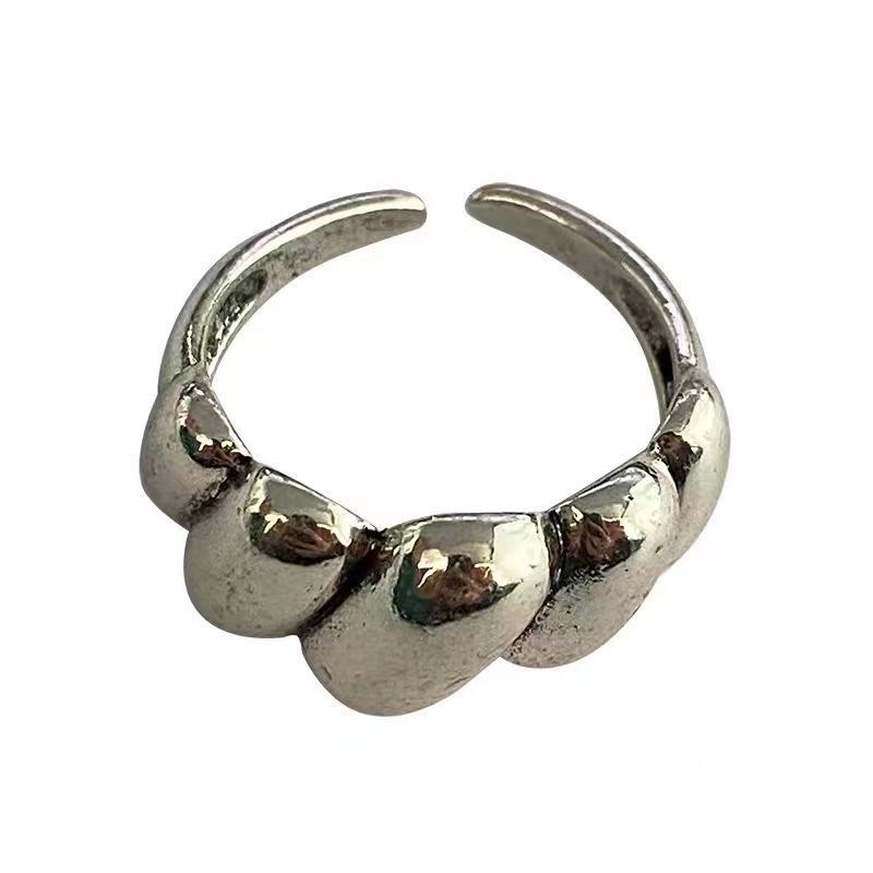 Jewelry Future Jewelry Rings Open Size Chrome Ring (Size 7-13) Size ONE SIZE - 5 Thumbnail