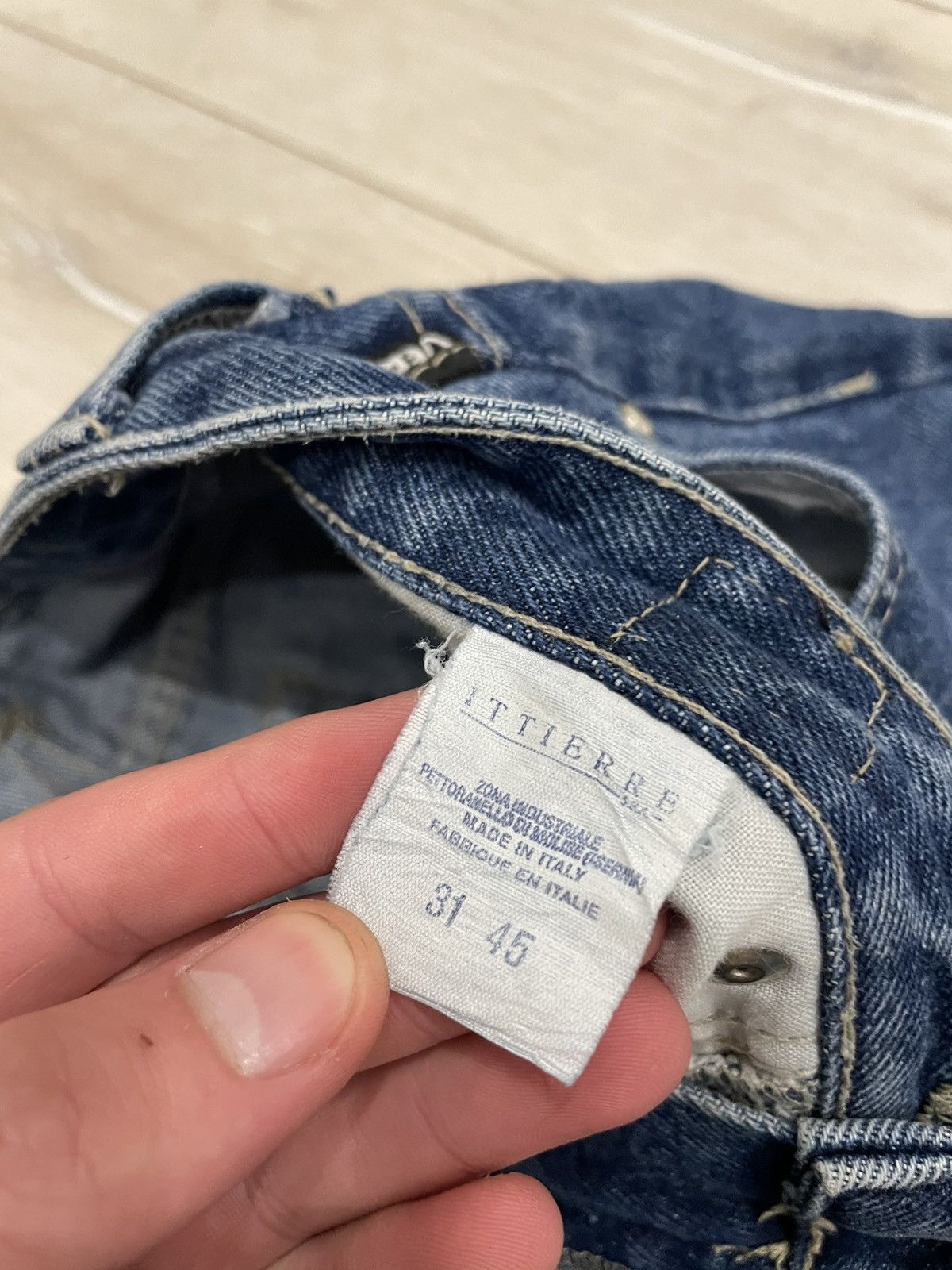 Versace Jeans Couture Vintage 90s Versace Jeans Couture Denim size 31 Size US 31 - 8 Thumbnail