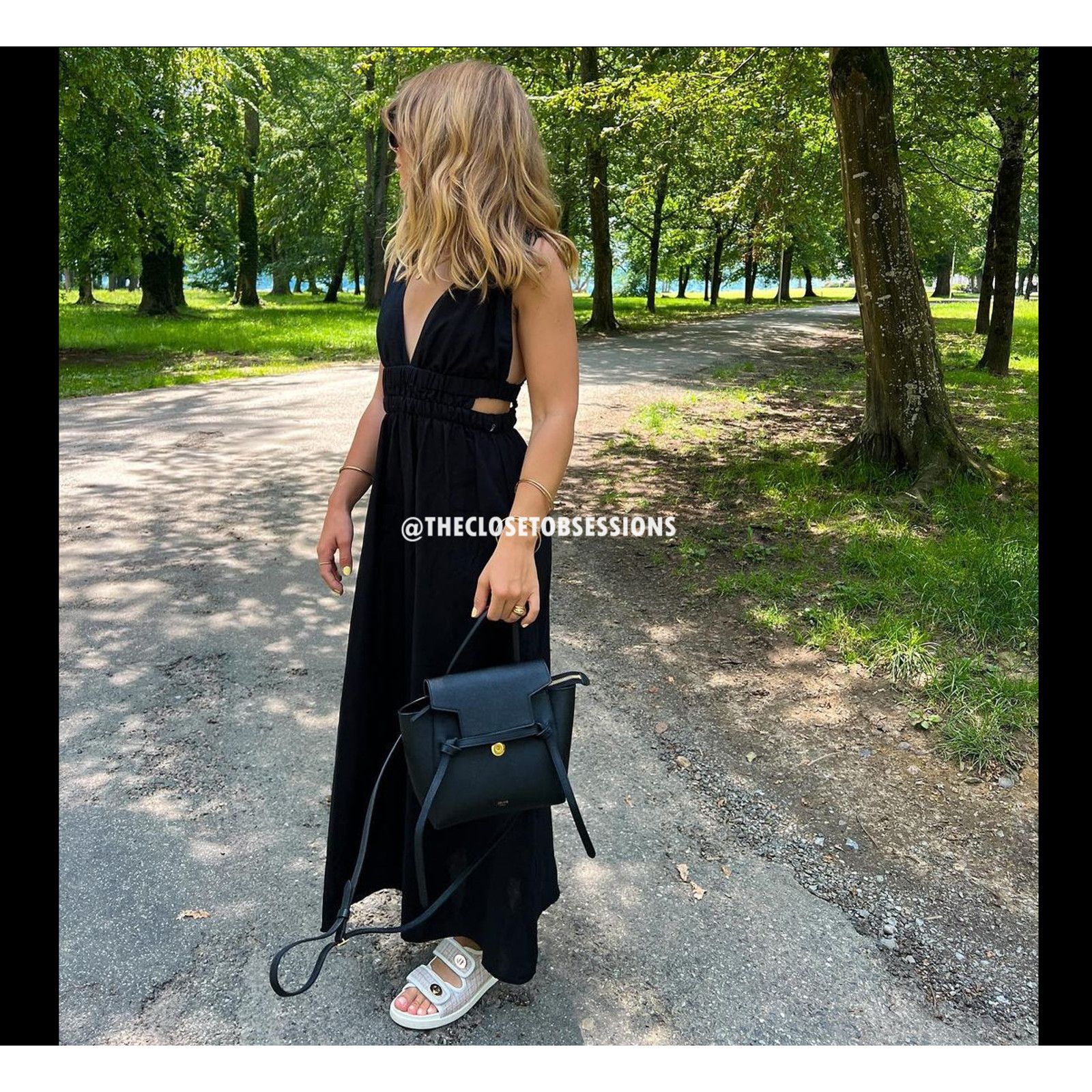 knee length dresses for ladies Square Neck Long Sleeve Women Maxi Dress – Zara-Craft