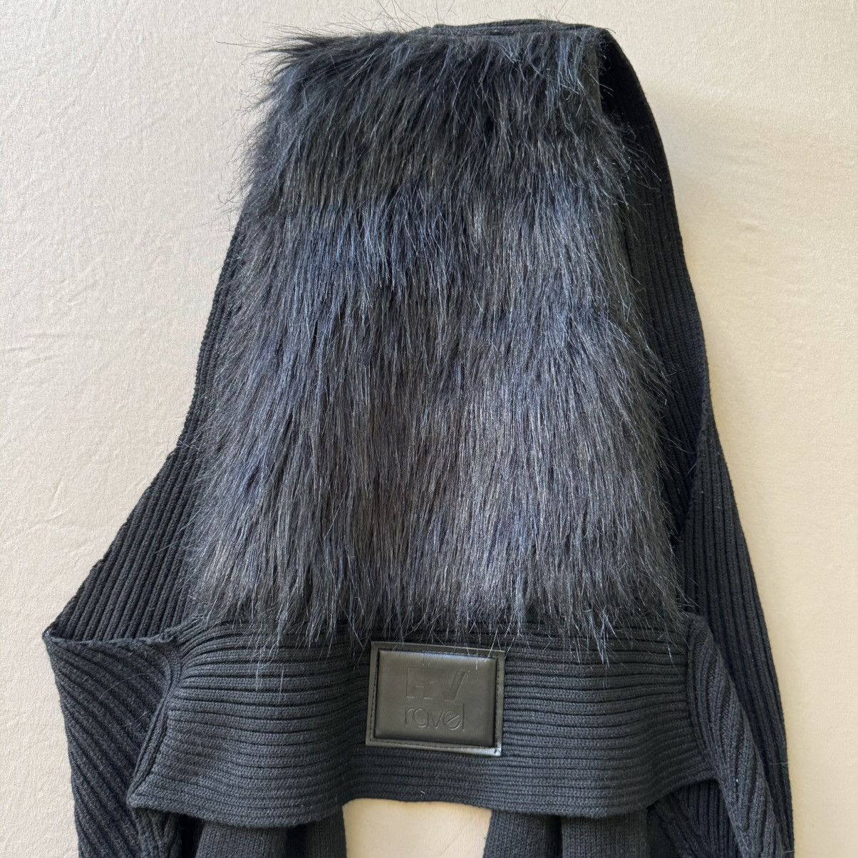 Other Ravel Faux Fur Wool Cardigan Vest Size S / US 4 / IT 40 - 6 Thumbnail