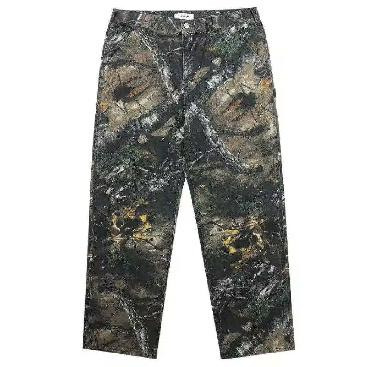 Japanese Brand × Vintage American Outdoor Straight Leg Branch Camo Workwear Pants Size US 28 / EU 44 - 5 Thumbnail