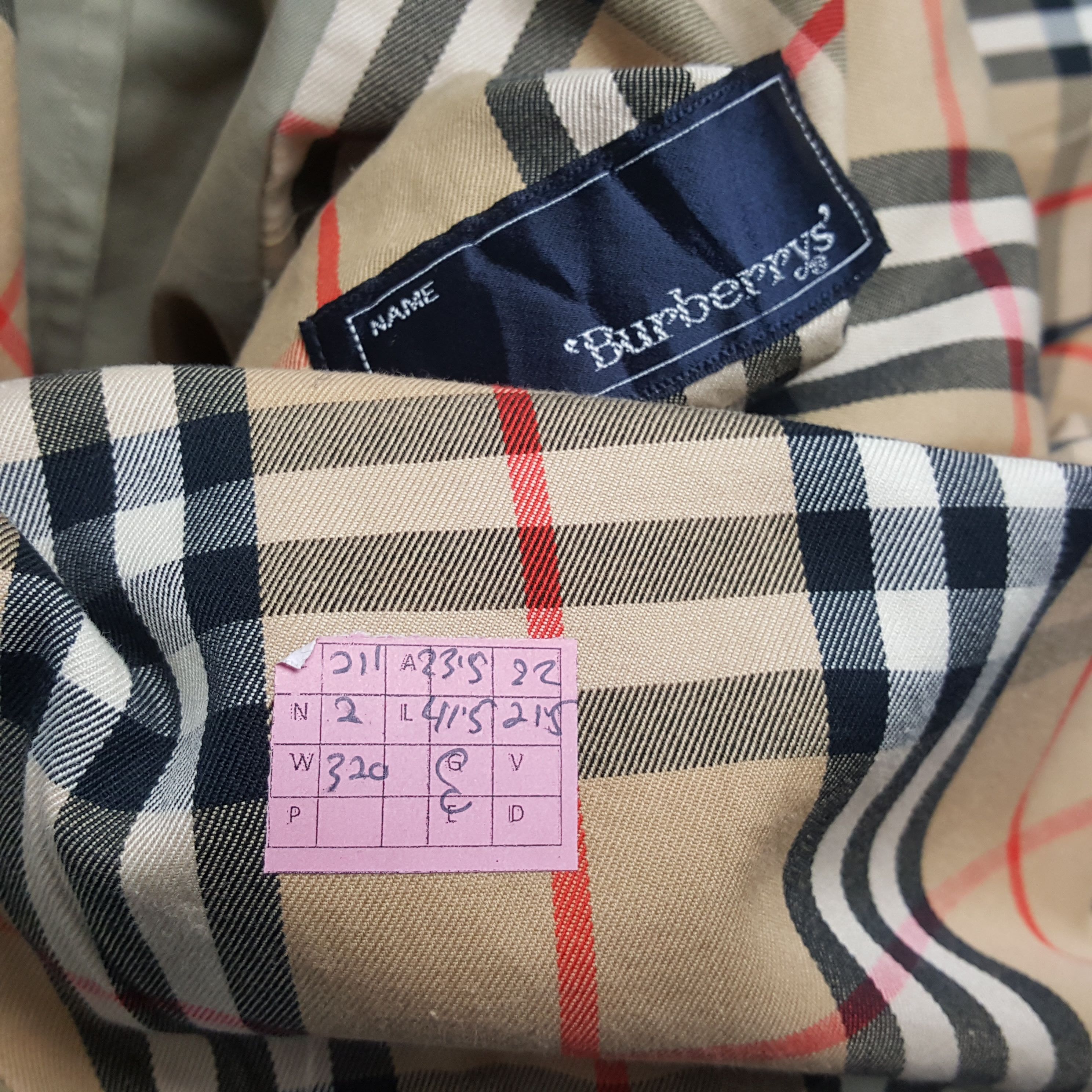 Burberry × Vintage BURBERRYS Luxury Brand Winter Style Trench Coat Jacket Size US L / EU 52-54 / 3 - 6 Thumbnail