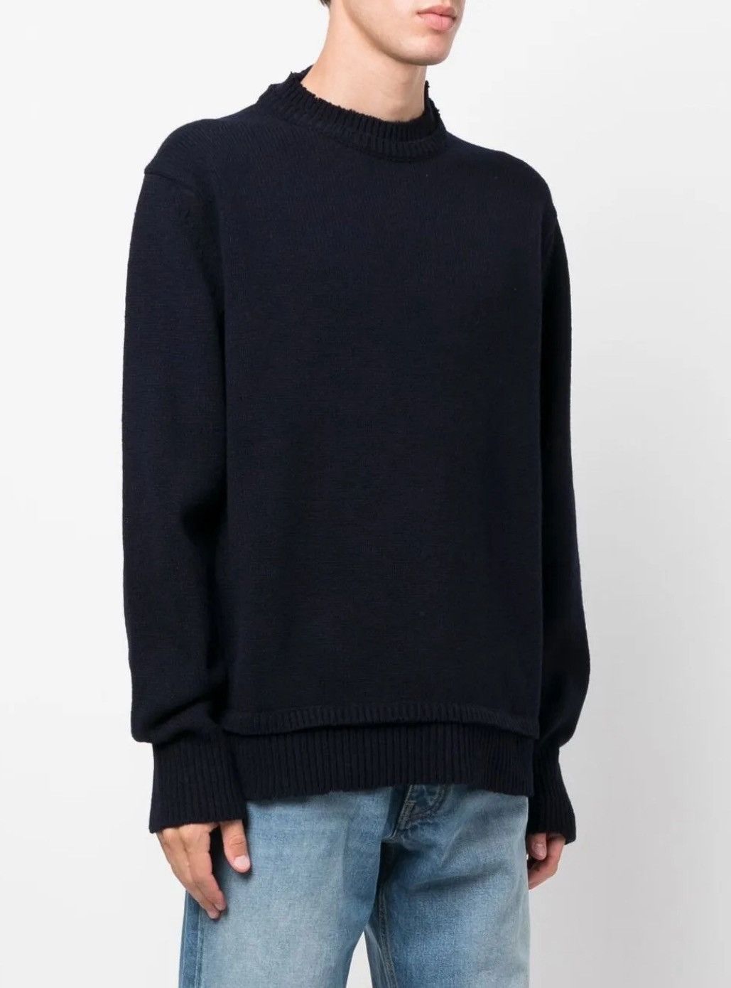 Maison Margiela MAISON MARGIELA Double Collar Sweater Size US M / EU 48-50 / 2 - 2 Thumbnail