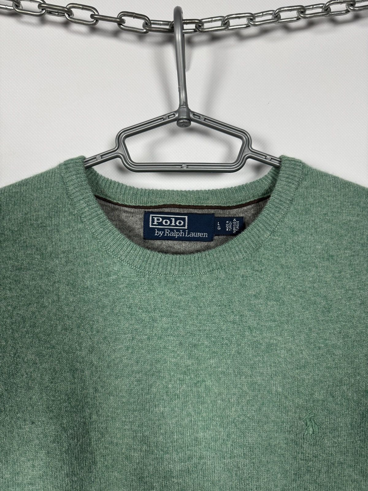Polo Ralph Lauren Men’s Polo Ralph Lauren Crewneck Wool Sweater Vintage Size L Size US L / EU 52-54 / 3 - 8 Thumbnail