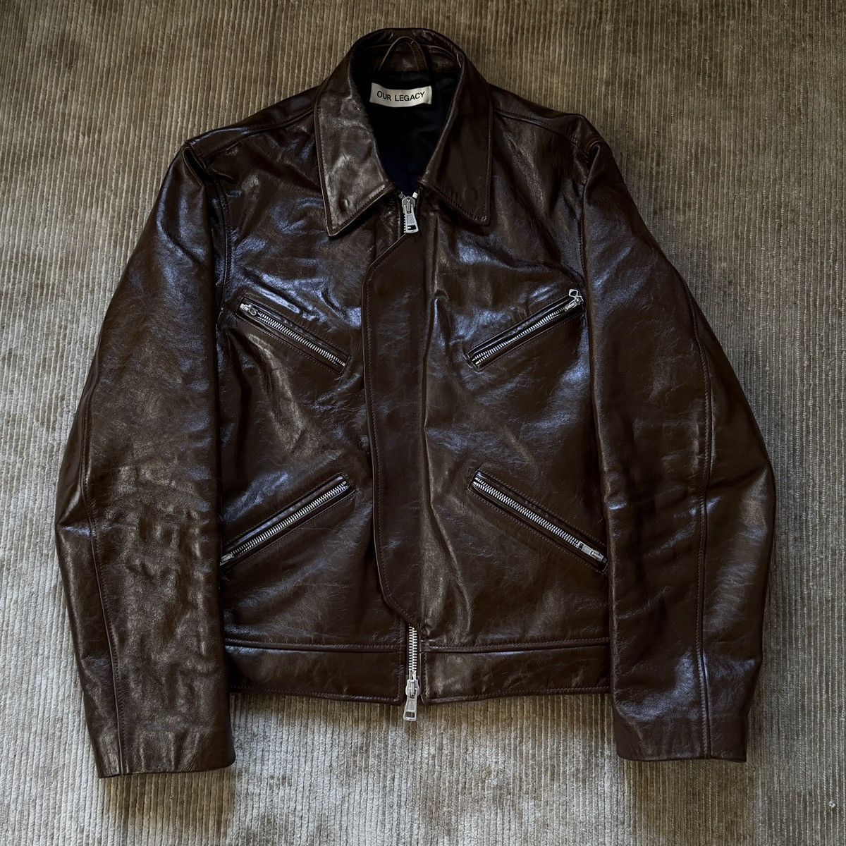 Our Legacy Our Legacy Demon Leather Jacket Size US M / EU 48-50 / 2 - 1 Thumbnail