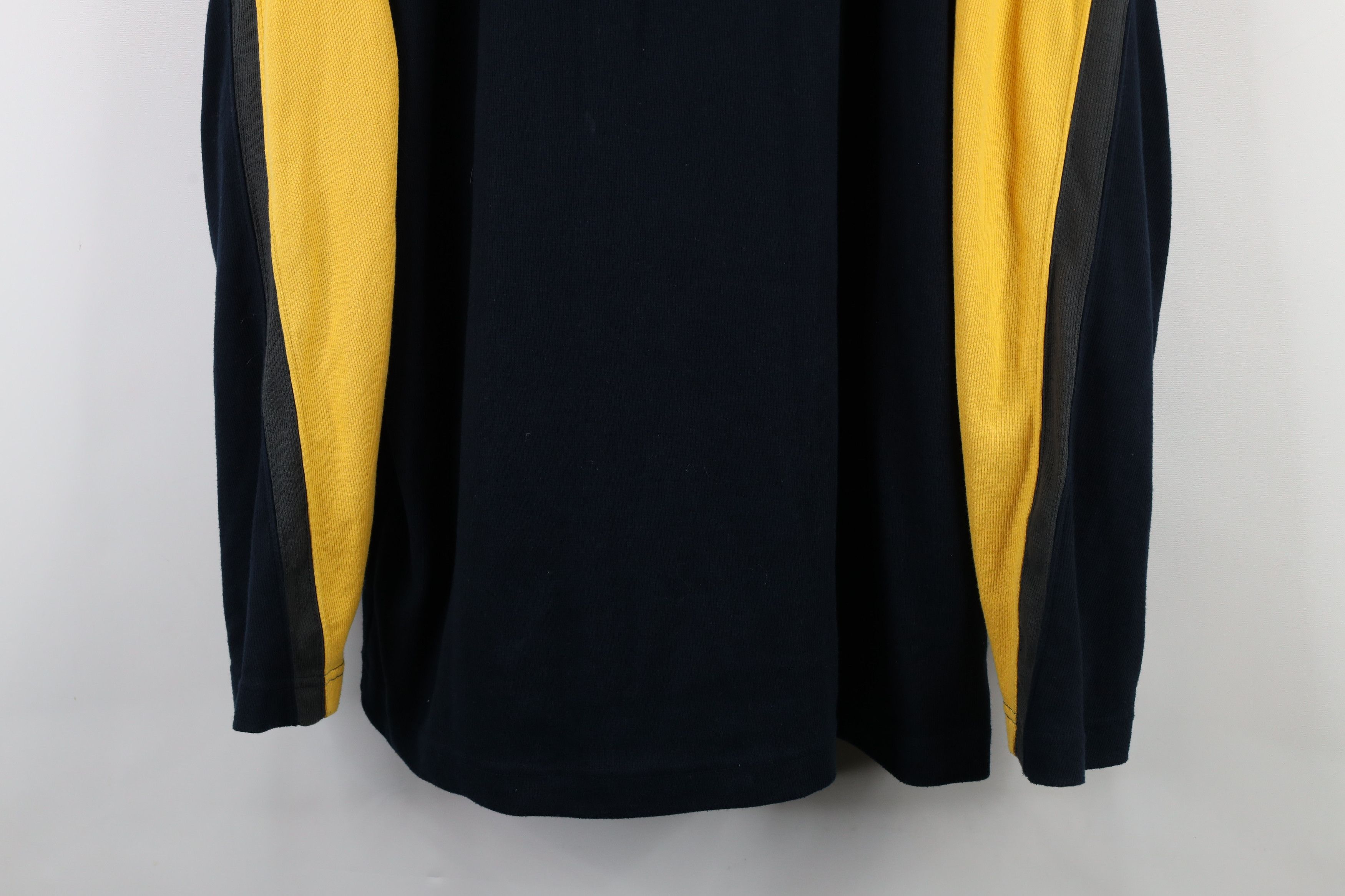 Vintage Vintage 90s Streetwear Block Ribbed Knit Long Sleeve T-Shirt Size US XL / EU 56 / 4 - 3 Thumbnail