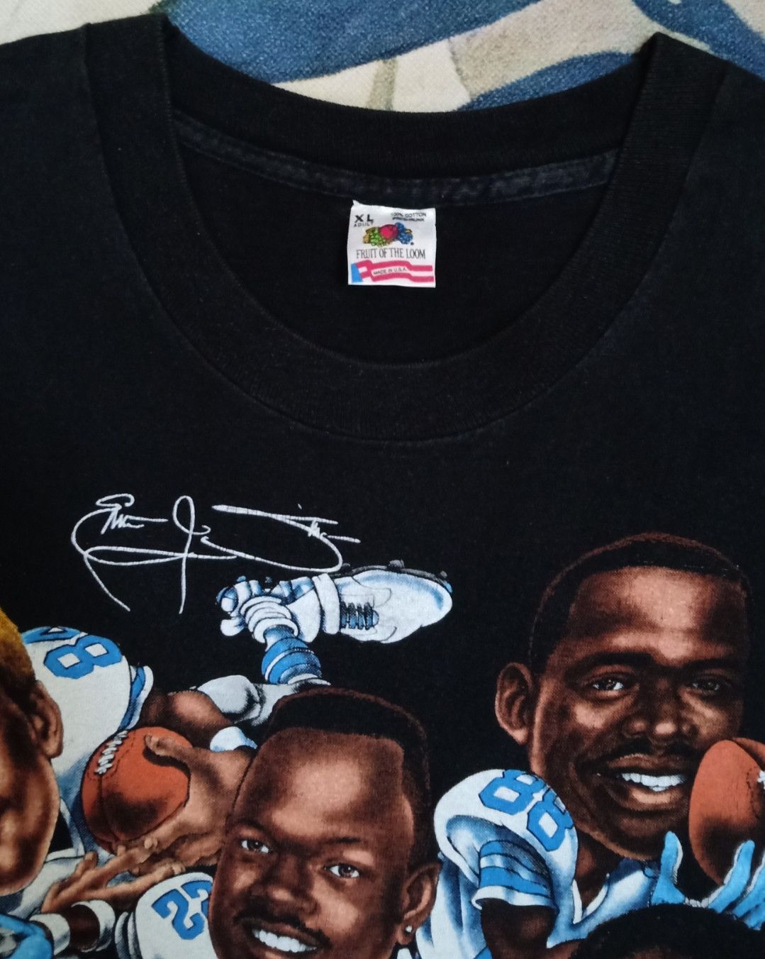 Fruit Of The Loom × NFL × Vintage Vintage 90s NFL Dallas Cowboys Da' Boys T-shirt Size US XL / EU 56 / 4 - 17 Thumbnail