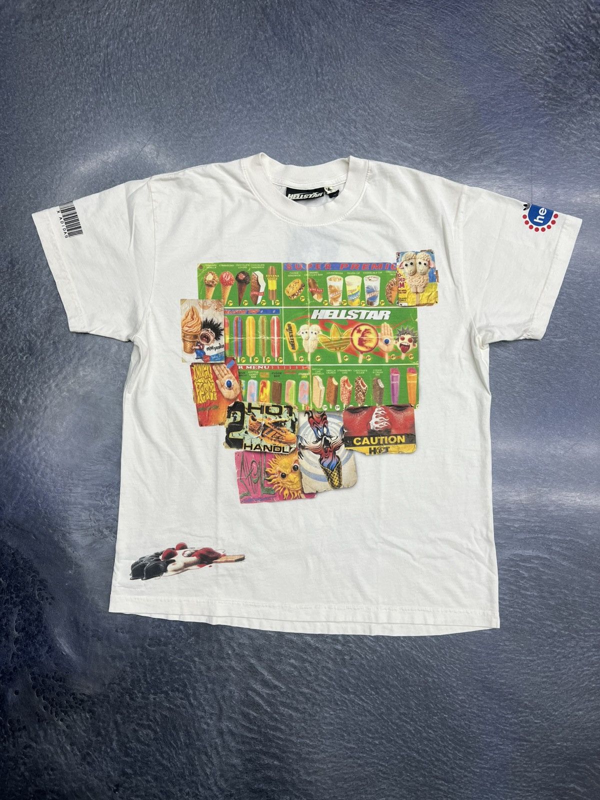 Adidas × HELLSTAR Hellstar Creamsicle T-Shirt Size US S / EU 44-46 / 1 - 1 Thumbnail