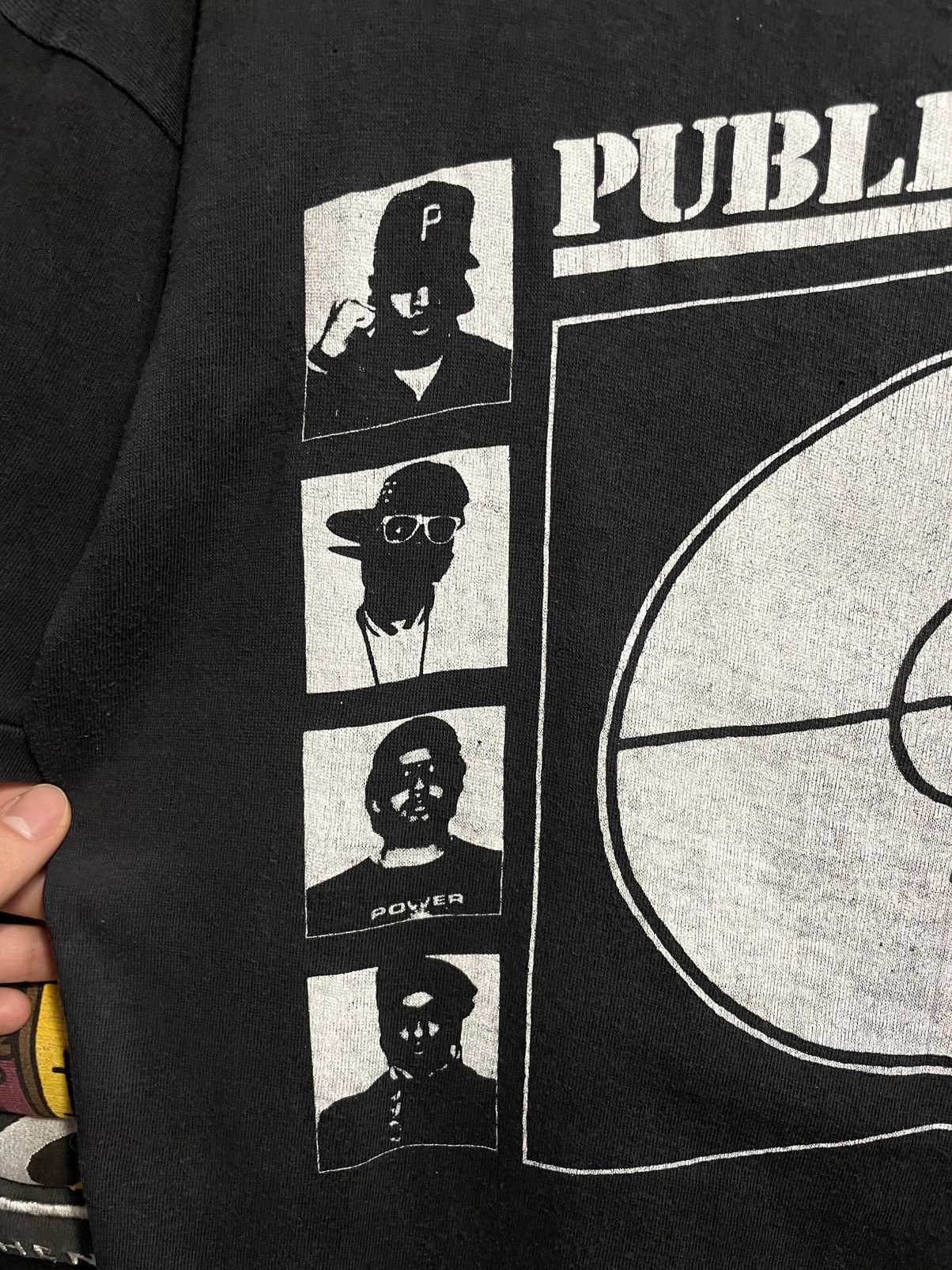 Band Tees Vintage 90s Public Enemy Single Stitch Rap Hip Hop T-Shirt Size US L / EU 52-54 / 3 - 9 Thumbnail