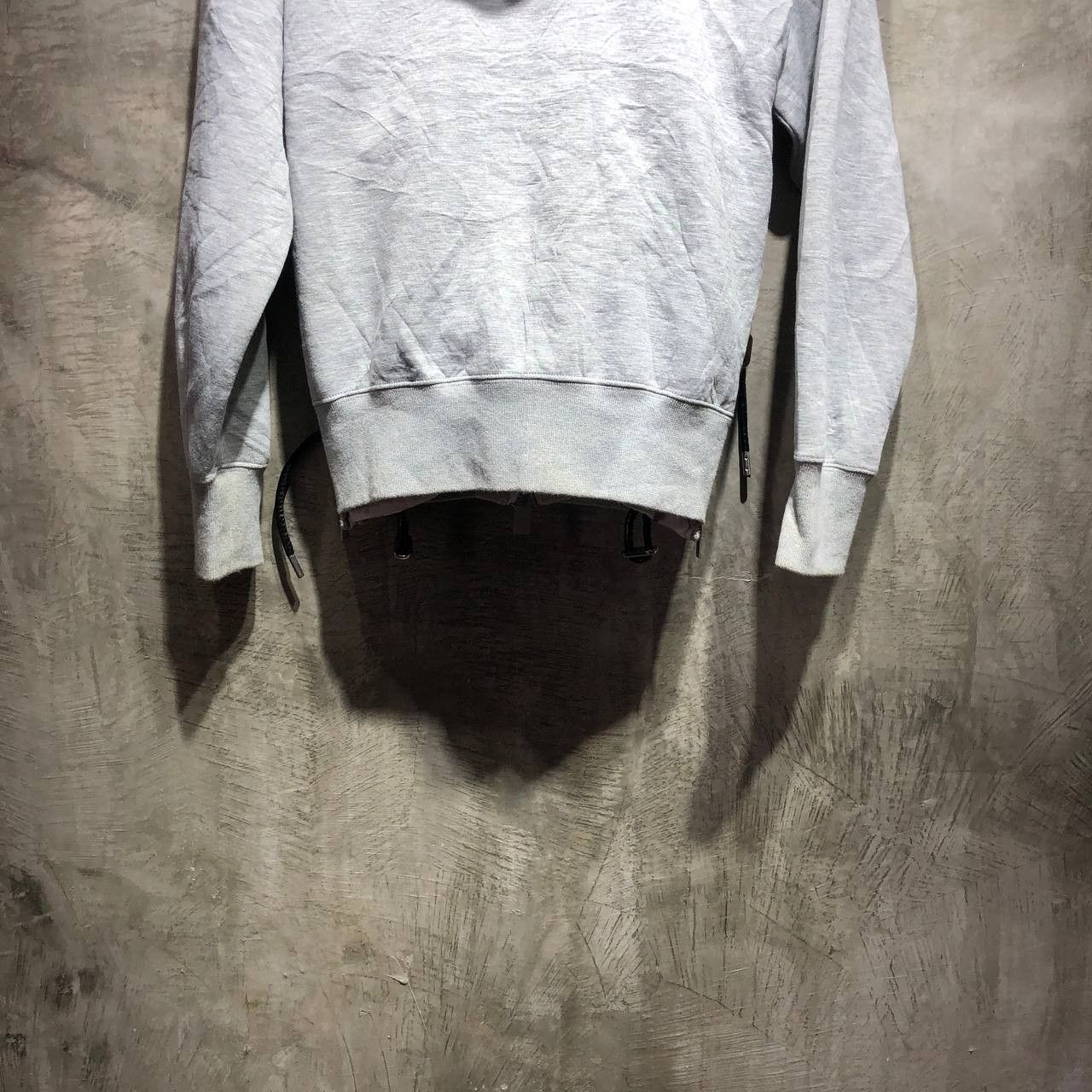 Sacai Sacai Sponge Sweat X Nylon Twill zip front hoodie Size XS / US 0-2 / IT 36-38 - 12 Thumbnail