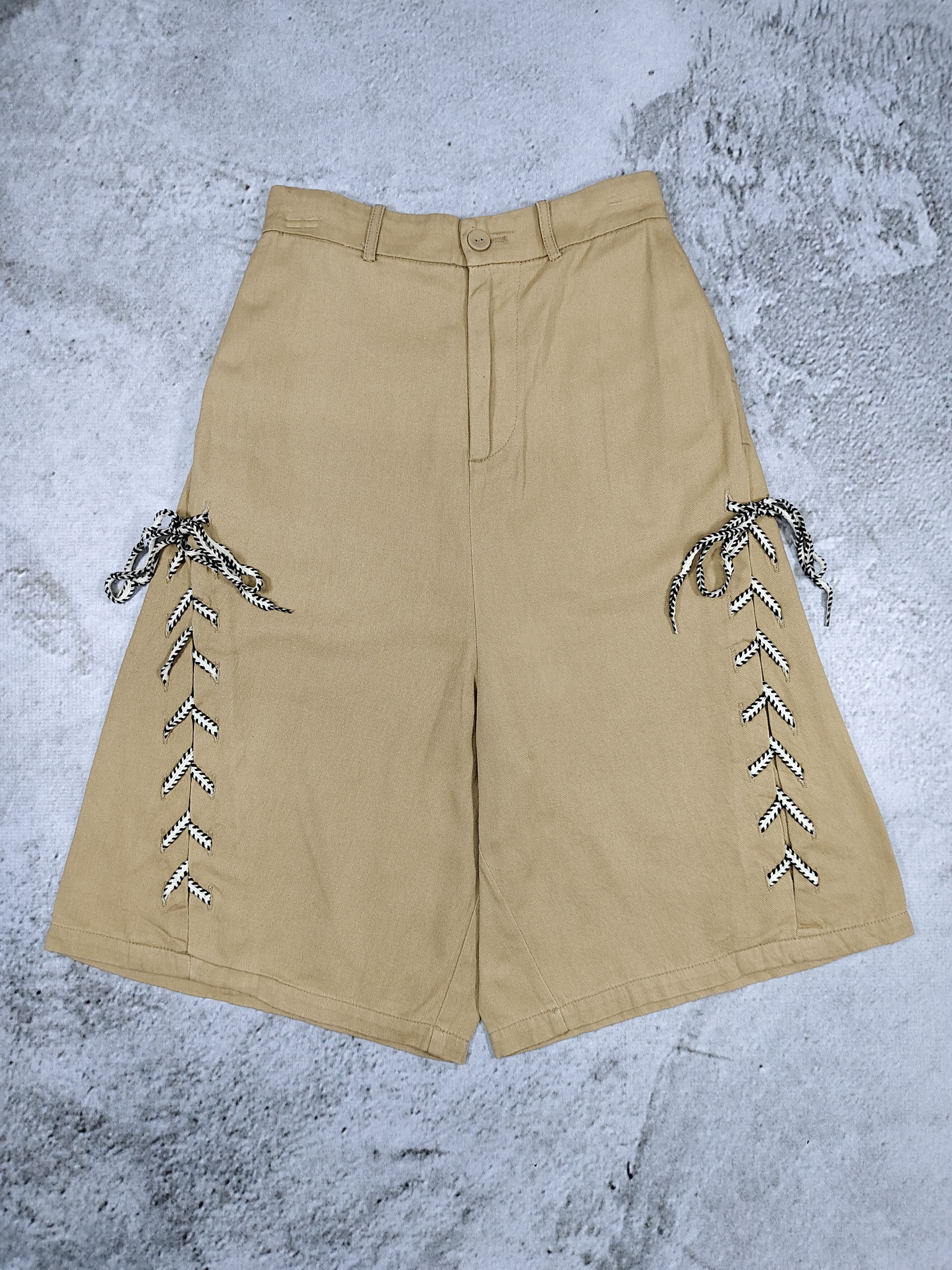 Rivet & Surge🇯🇵 Archive Utility Lace-Up Culotte Wide Leg