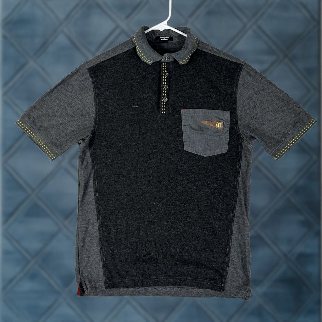 Vintage Timeless Elements Polo Shirt Mens Small Regular Short Sleeve Gray Size US S / EU 44-46 / 1 - 1 Thumbnail