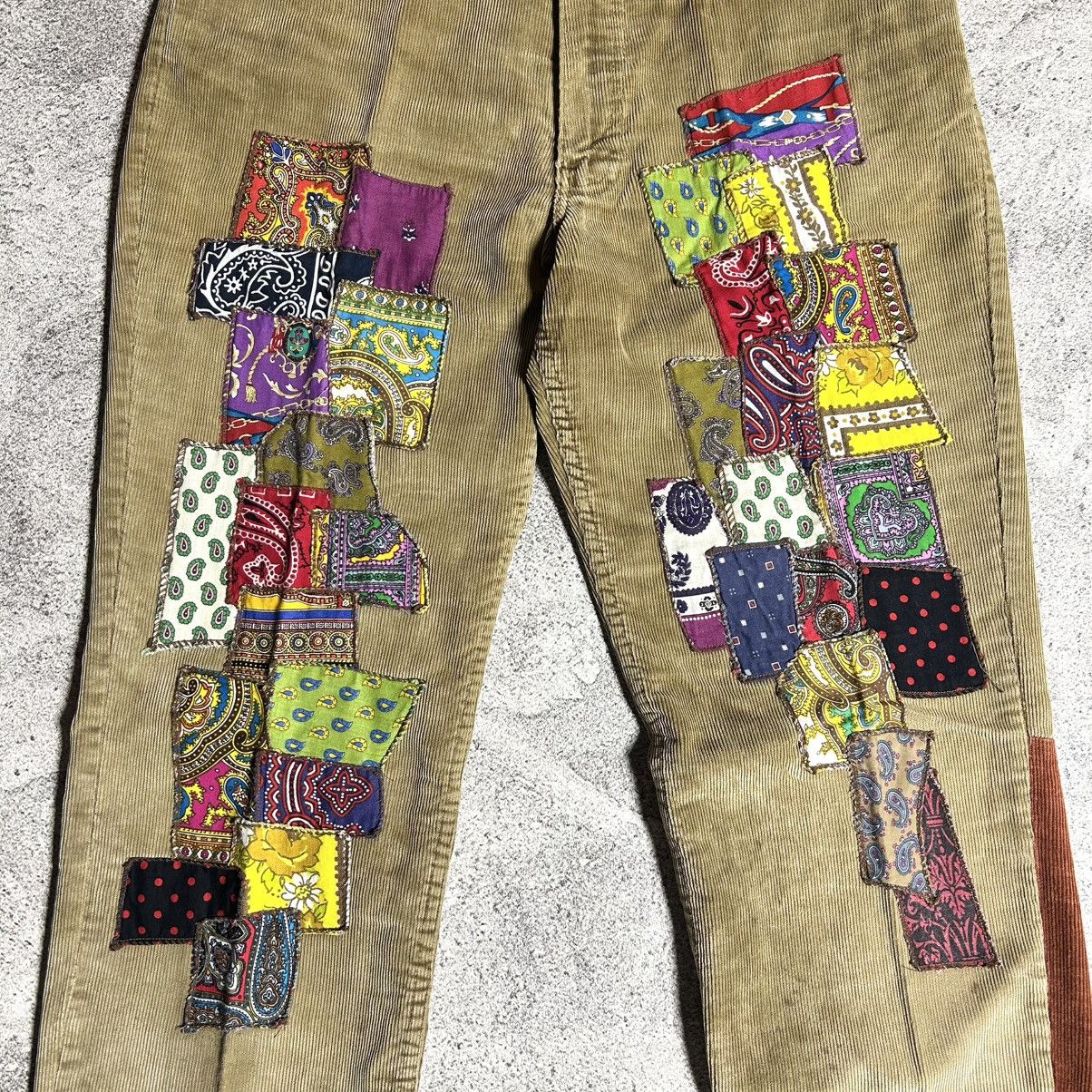 Levi's Rework Levis Corduroy Shashiko Size US 33 - 9 Thumbnail
