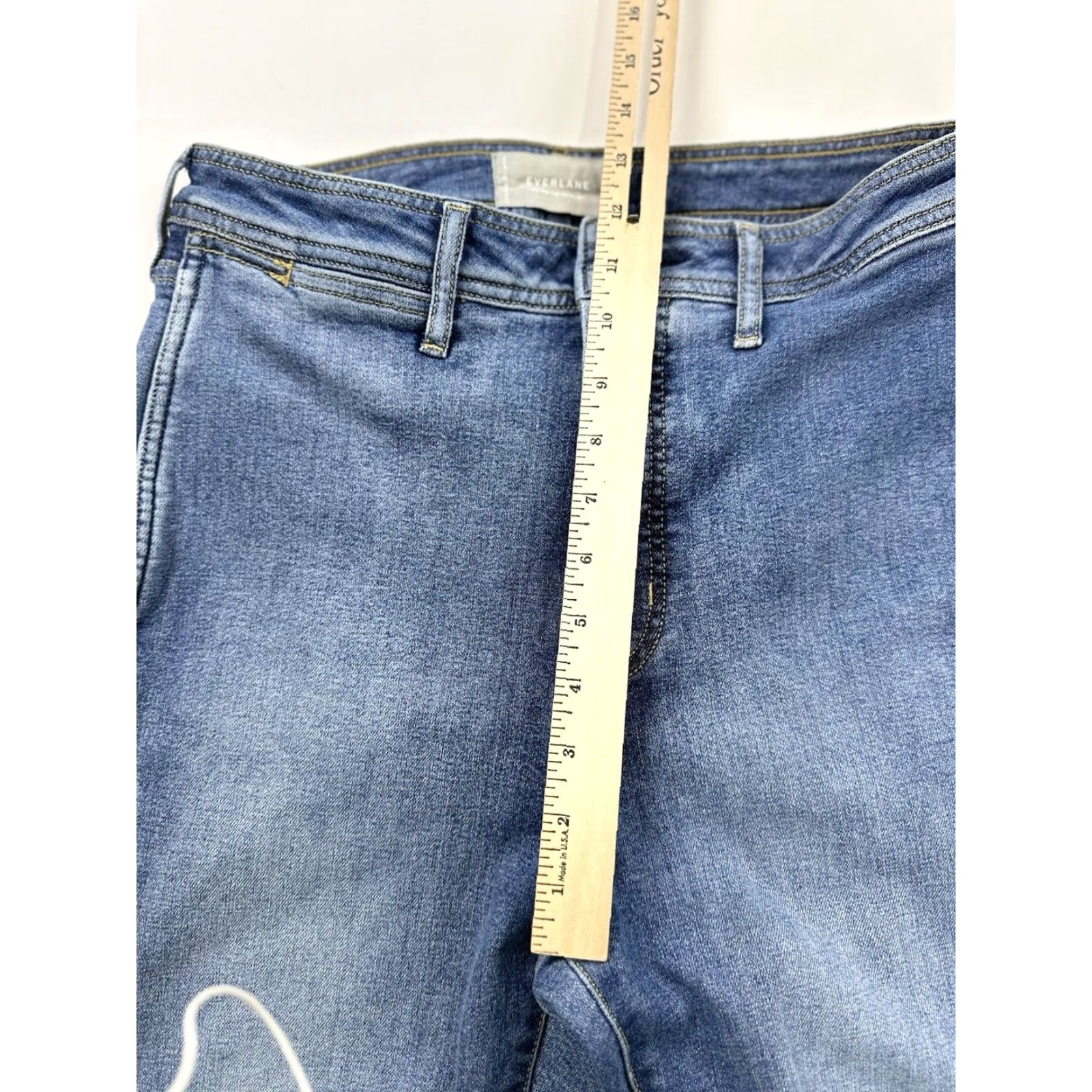 Everlane Everlane Jeans Women’s 30 Blue The Way High Skinny Stretch Jeans Women 30in Regular Blue Skinny 28in Rise High Mens? Size 30" / US 8 / IT 44 - 4 Thumbnail