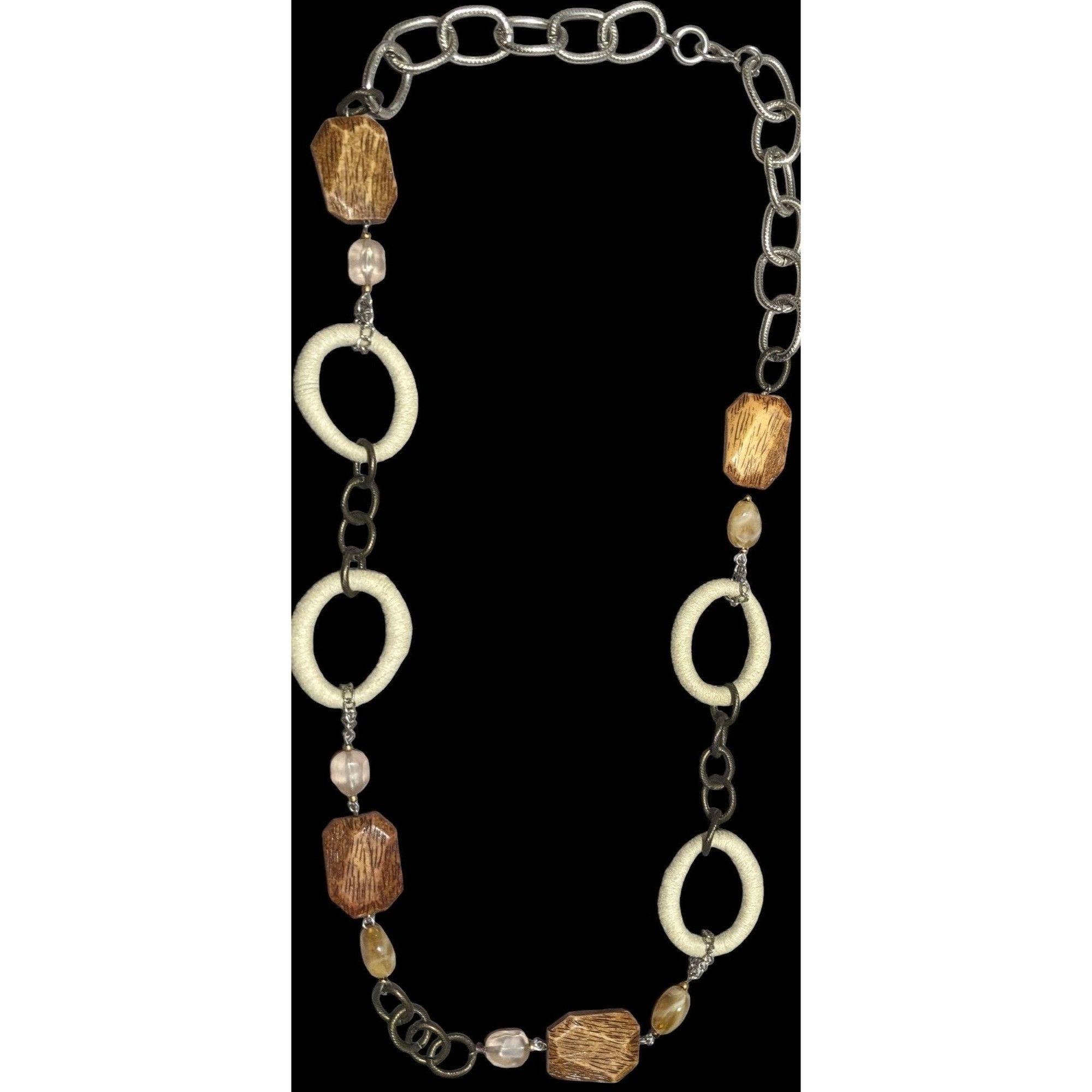 Chicos Chico's Earthy Bohemian Statement Necklace Size ONE SIZE - 1 Thumbnail
