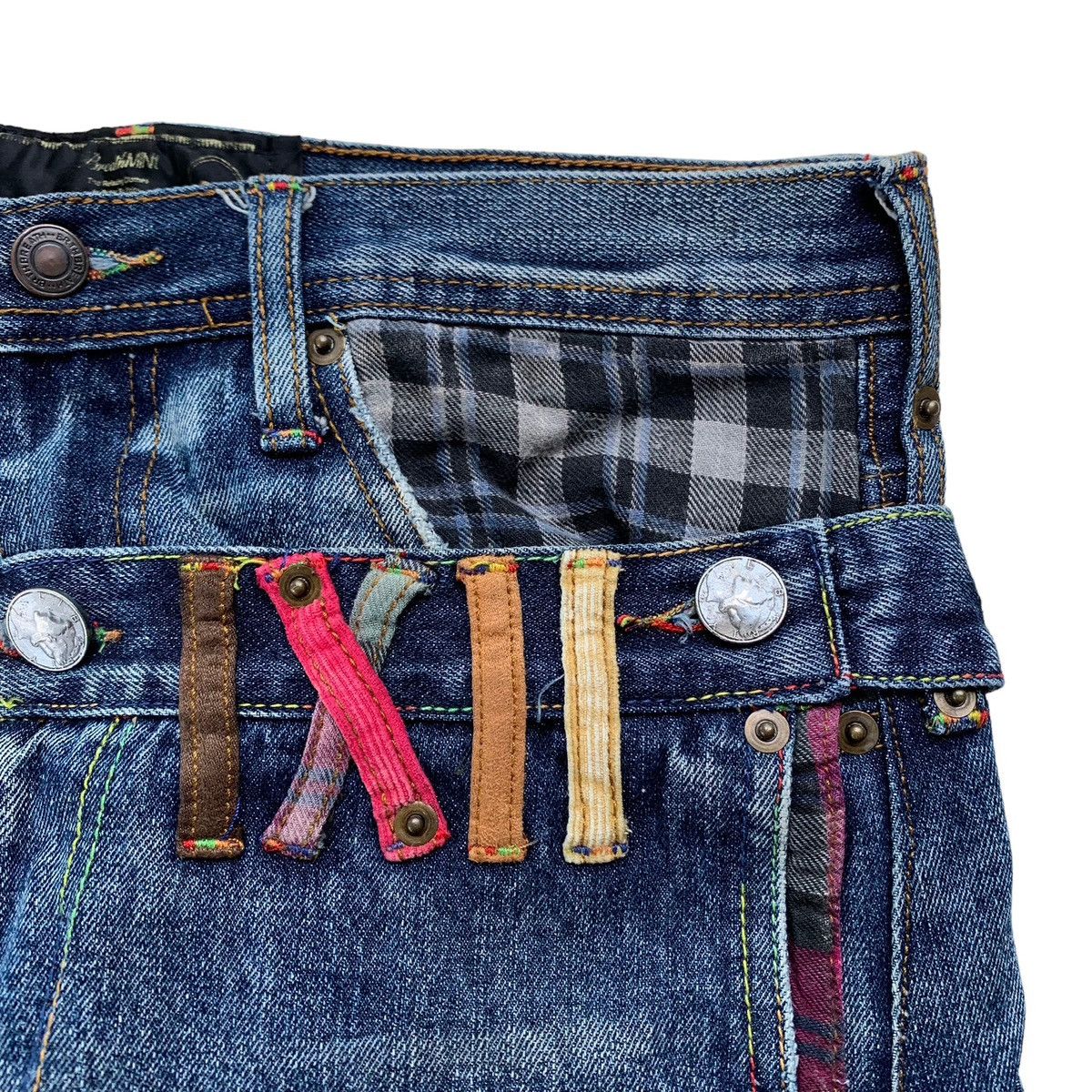 Japanese Brand Rare Japanese Brand BRTH Breathmint Double Layered Jeans Size US 31 - 5 Thumbnail