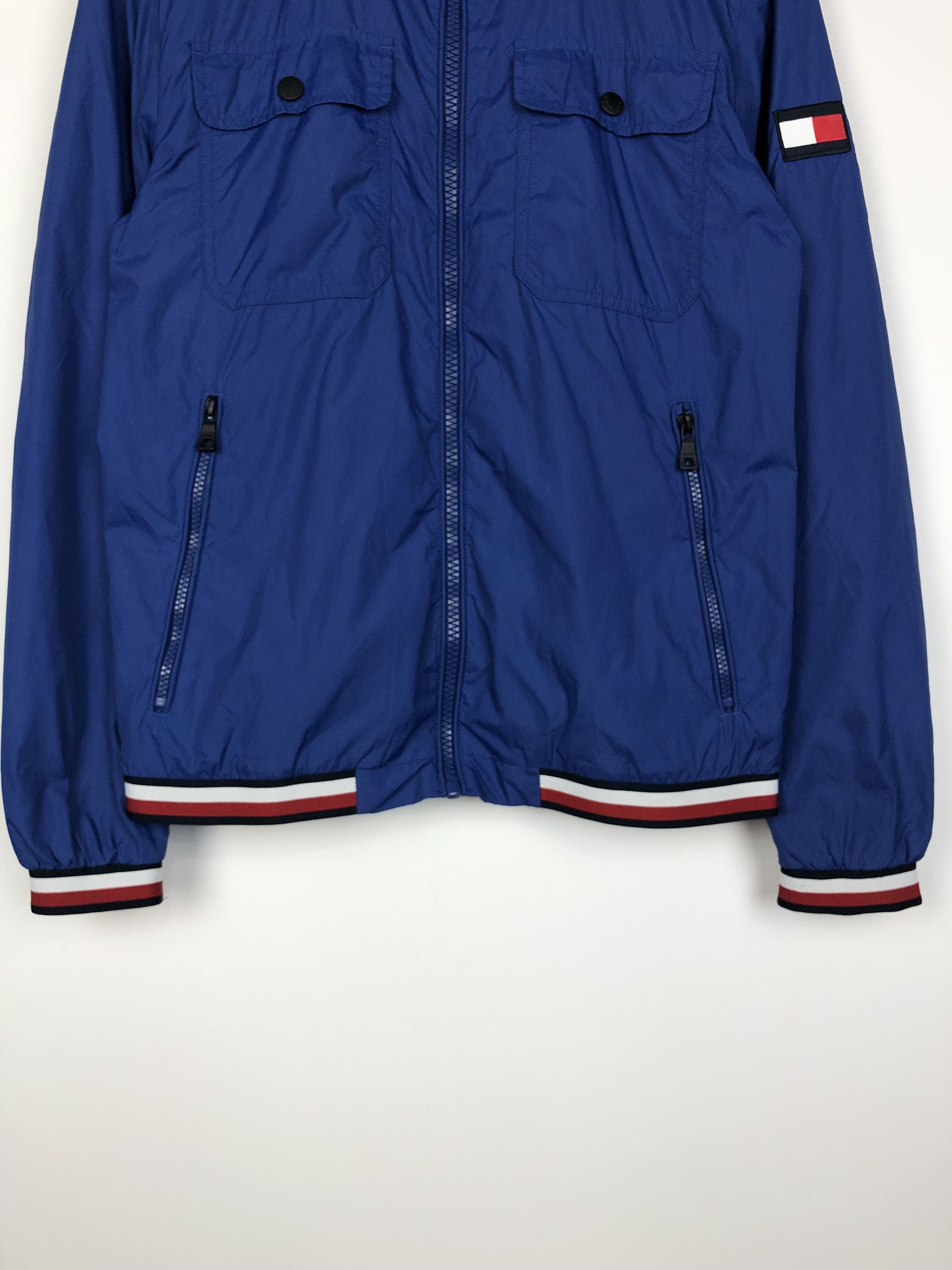 Tommy Hilfiger Tommy Hilfiger Zip Hooded Jacket Blue size S Size US S / EU 44-46 / 1 - 3 Thumbnail