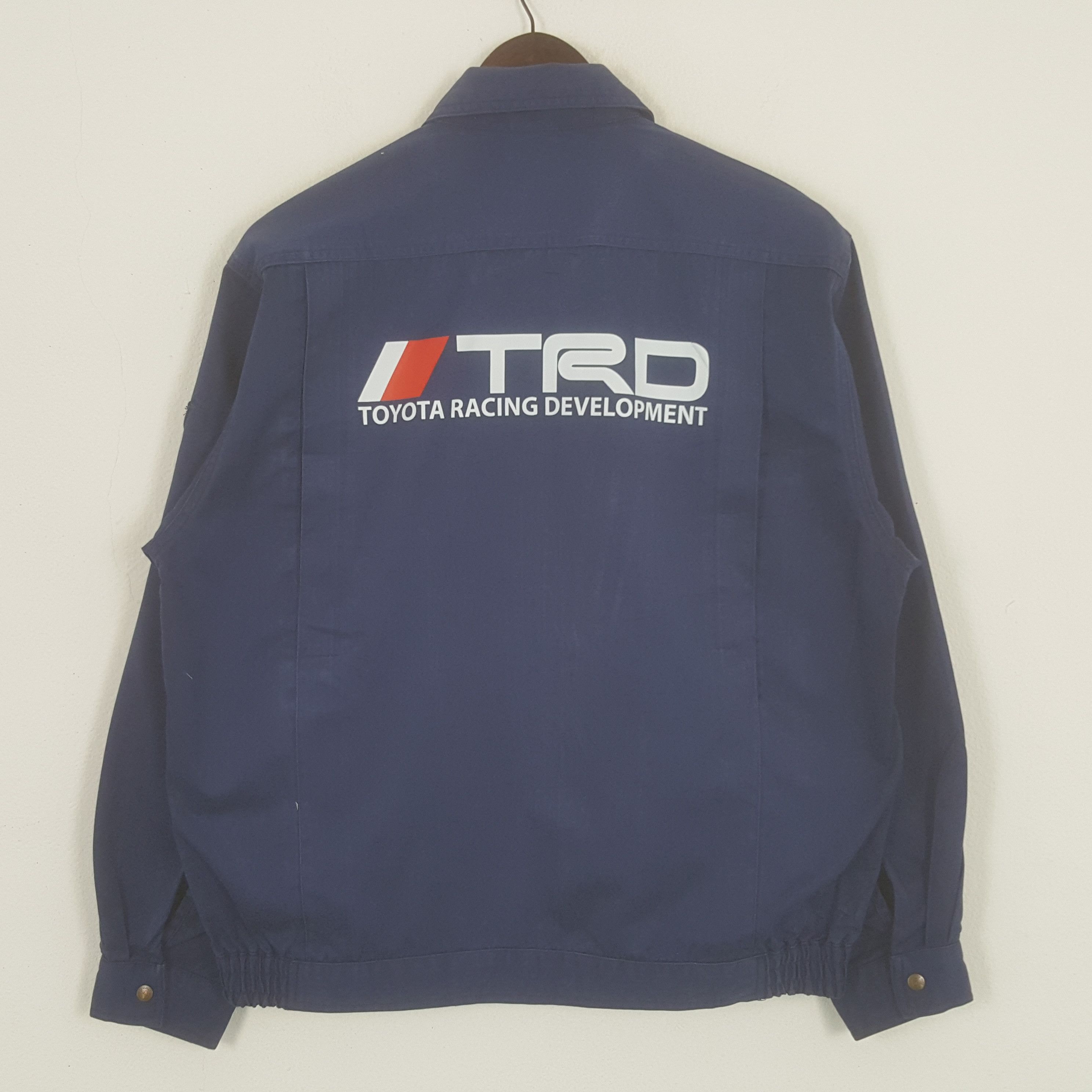 Japanese Brand × Vintage Vintage TRD Toyota Racing Development Custom Sport Jacket Size US M / EU 48-50 / 2 - 1 Thumbnail