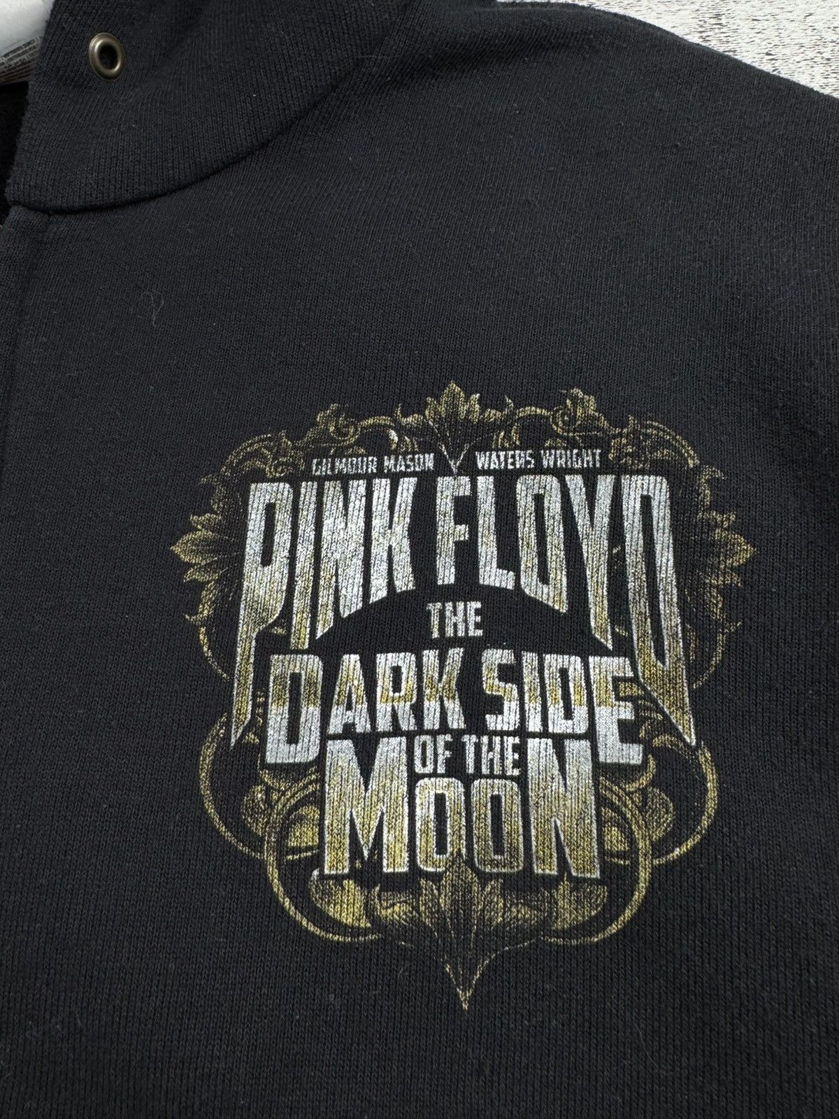 Band Tees Vintage Pink Floyd Dark Side of The Moon Large Rap Hip Hop Zip Hoodie Pullover Size US L / EU 52-54 / 3 - 13 Thumbnail