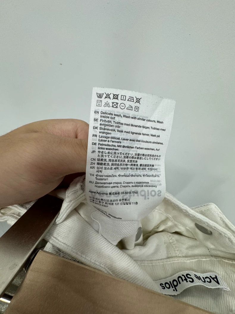 Acne Studios Acne Studios 24SS New Worn, Dirty and Stained Baggy Pants Size US 32 / EU 48 - 9 Thumbnail