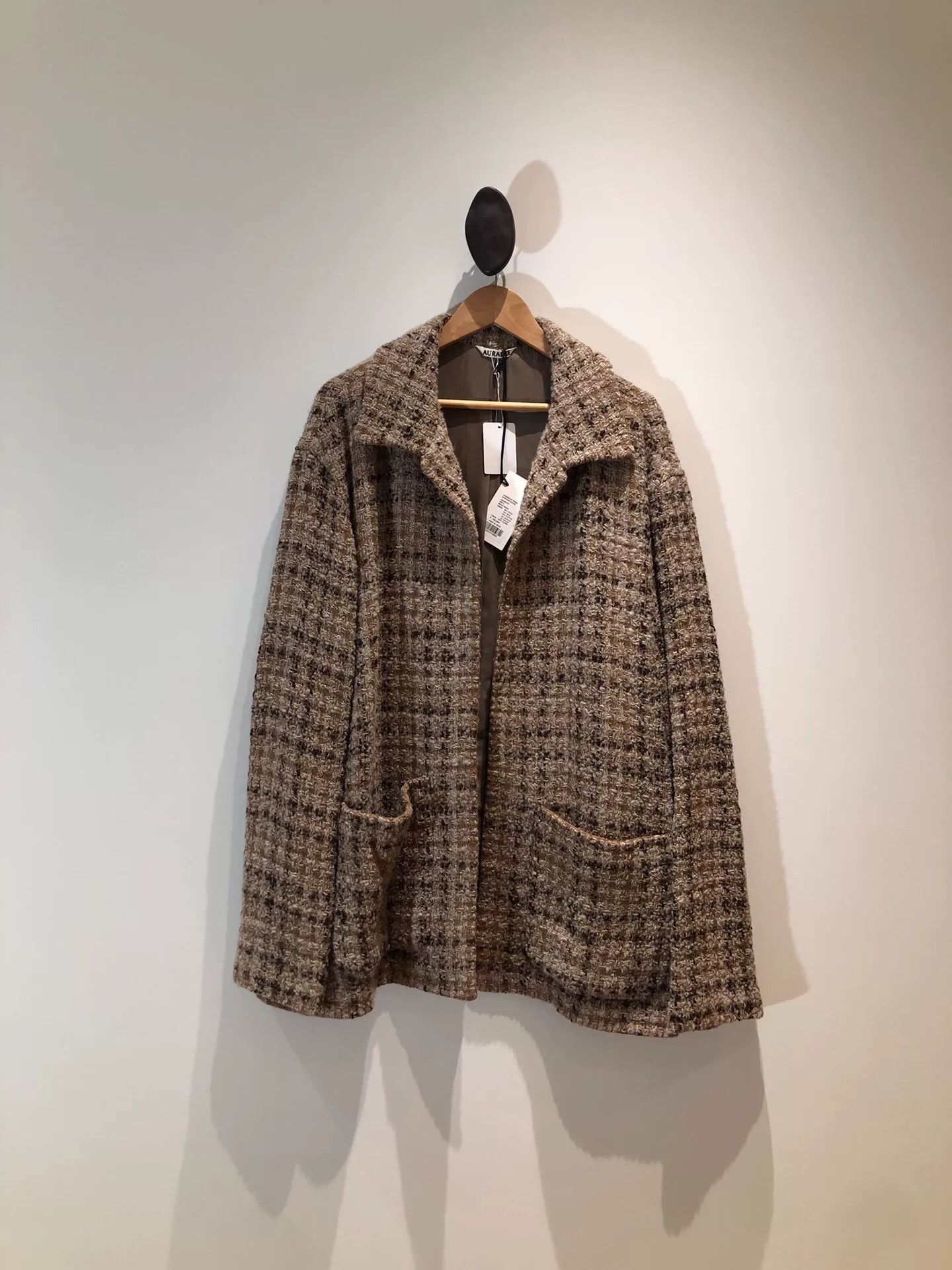 Auralee AURALEE Homespun Tweed Blouson Size XL / US 12-14 / IT 48-50 - 1 Thumbnail