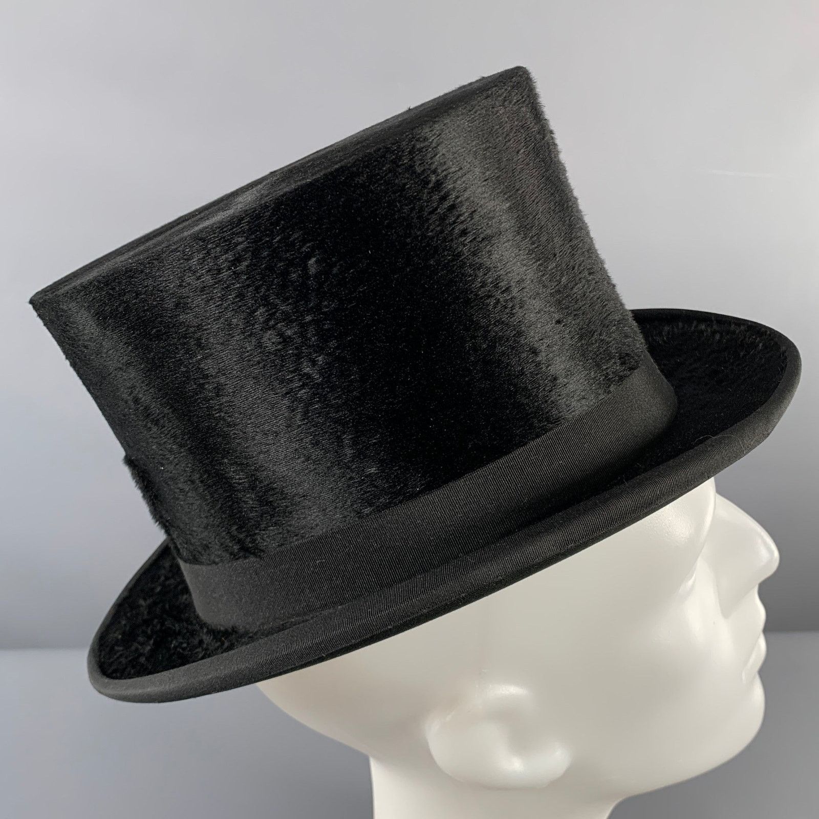 Other SPECIAL MAKE Black Felt Top Hat Size ONE SIZE - 6 Thumbnail