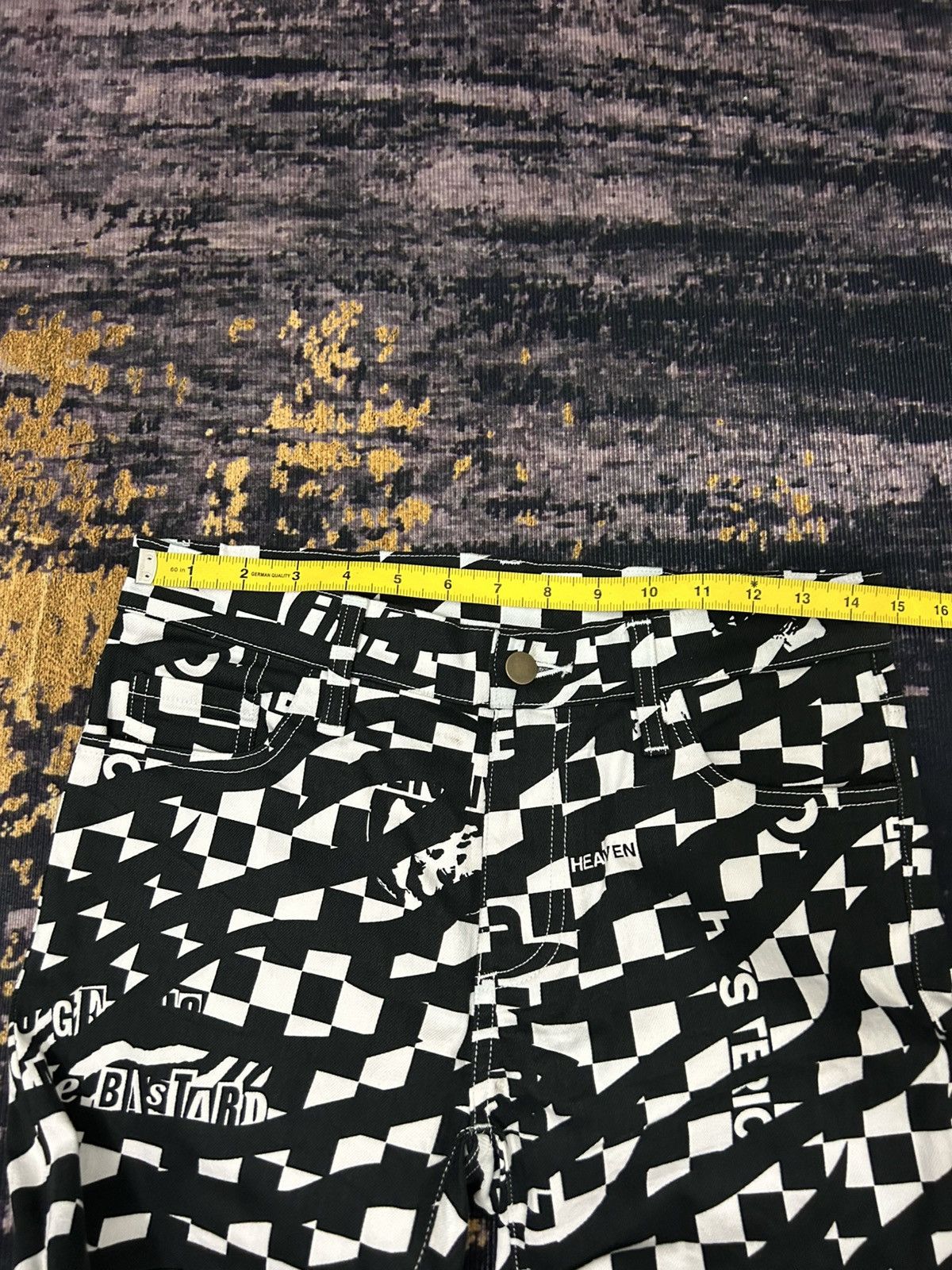 Hysteric Glamour Hysteric Glamour Me Bastard Checker Pants Size US 29 - 14 Thumbnail