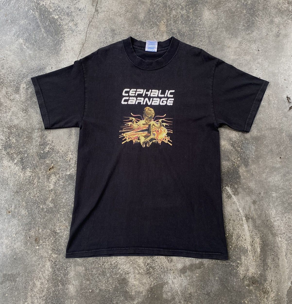 Band Tees Sick🔥Vintage Cephalic Carnage Grindcore Band Tees Size US M / EU 48-50 / 2 - 1 Thumbnail