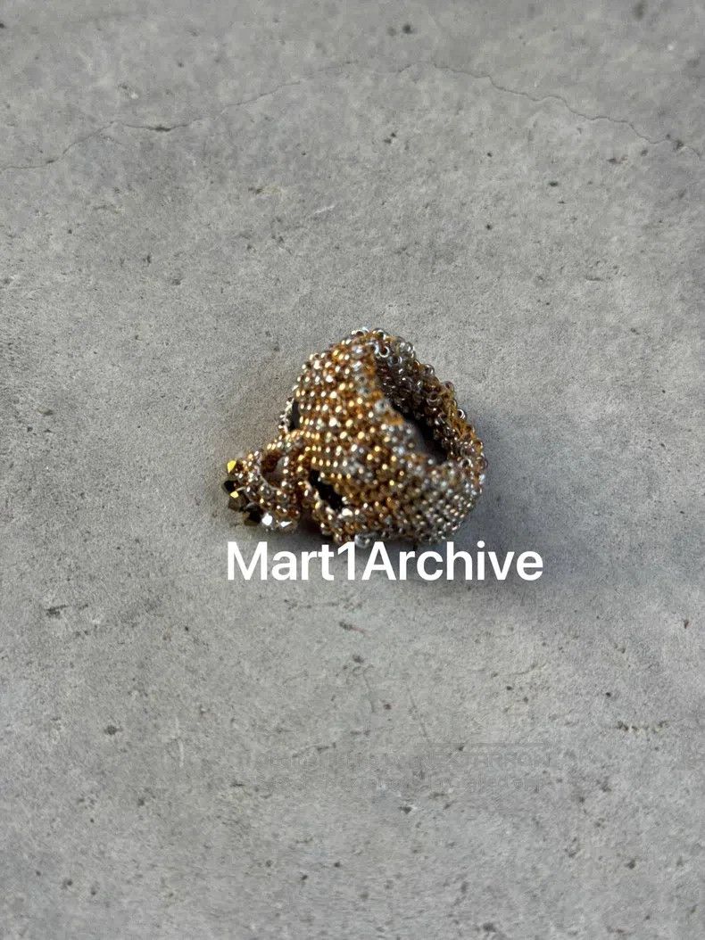 Undercover Undercover Jeweled Skull Ring Size ONE SIZE - 3 Thumbnail