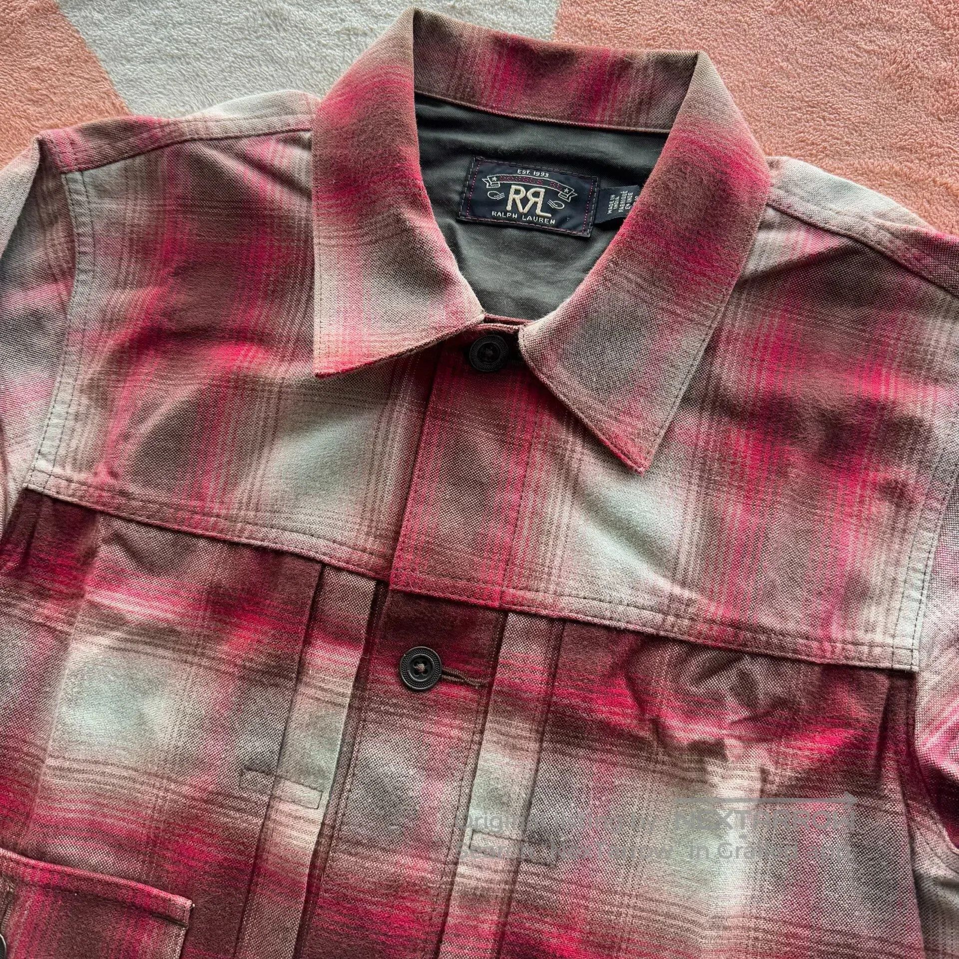 RRL Ralph Lauren RRL Ralph Lauren Double RL Red Plaid 507 Jacket. Size US S / EU 44-46 / 1 - 5 Thumbnail