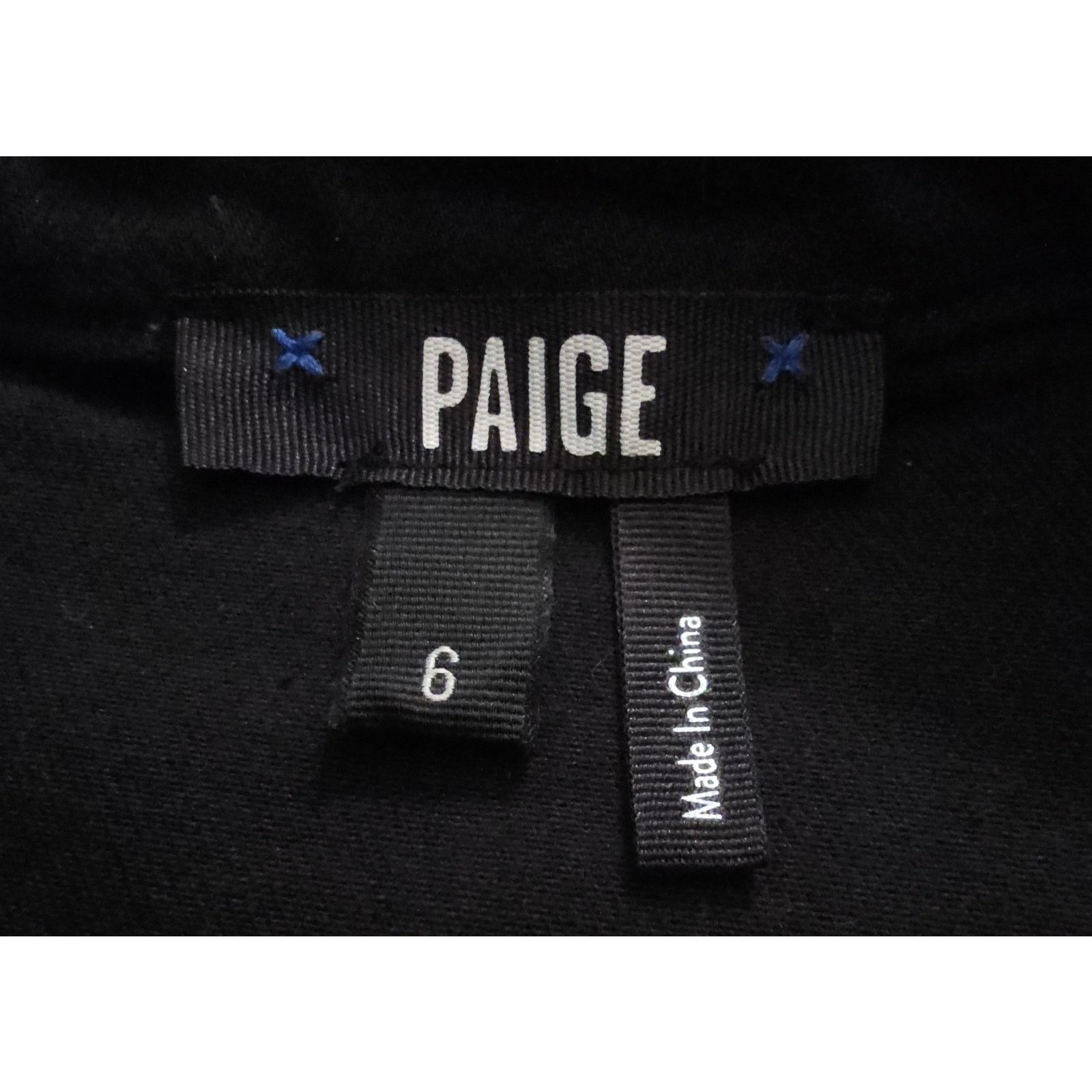 Paige Paige Mayslie Twill Short Sleeve Romper Stretchy 6 Size 28" / US 6 / IT 42 - 9 Thumbnail