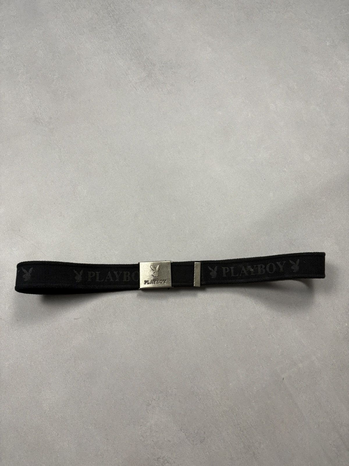 Playboy Vintage Playboy Logo Web Belt Canvas Monogram Y2K 2000s Size ONE SIZE - 2 Thumbnail