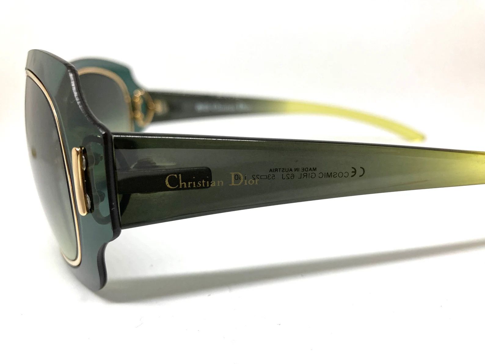 Dior × John Galliano × Vintage Christian Dior Sunglasses Cosmic Girl New Pop Shield Vintage Size ONE SIZE - 4 Thumbnail