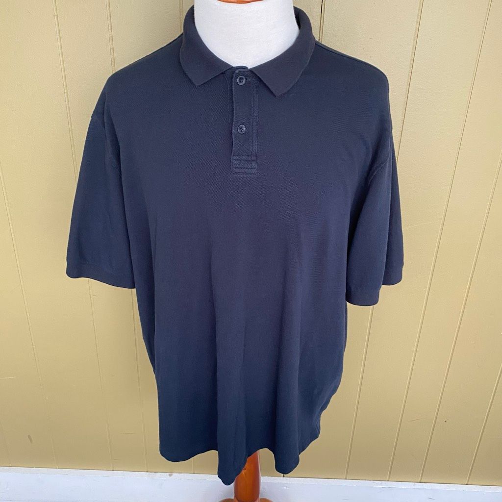 Other Guide series men 2XL short sleeve 2 button polo shirt black Size US XXL / EU 58 / 5 - 1 Thumbnail
