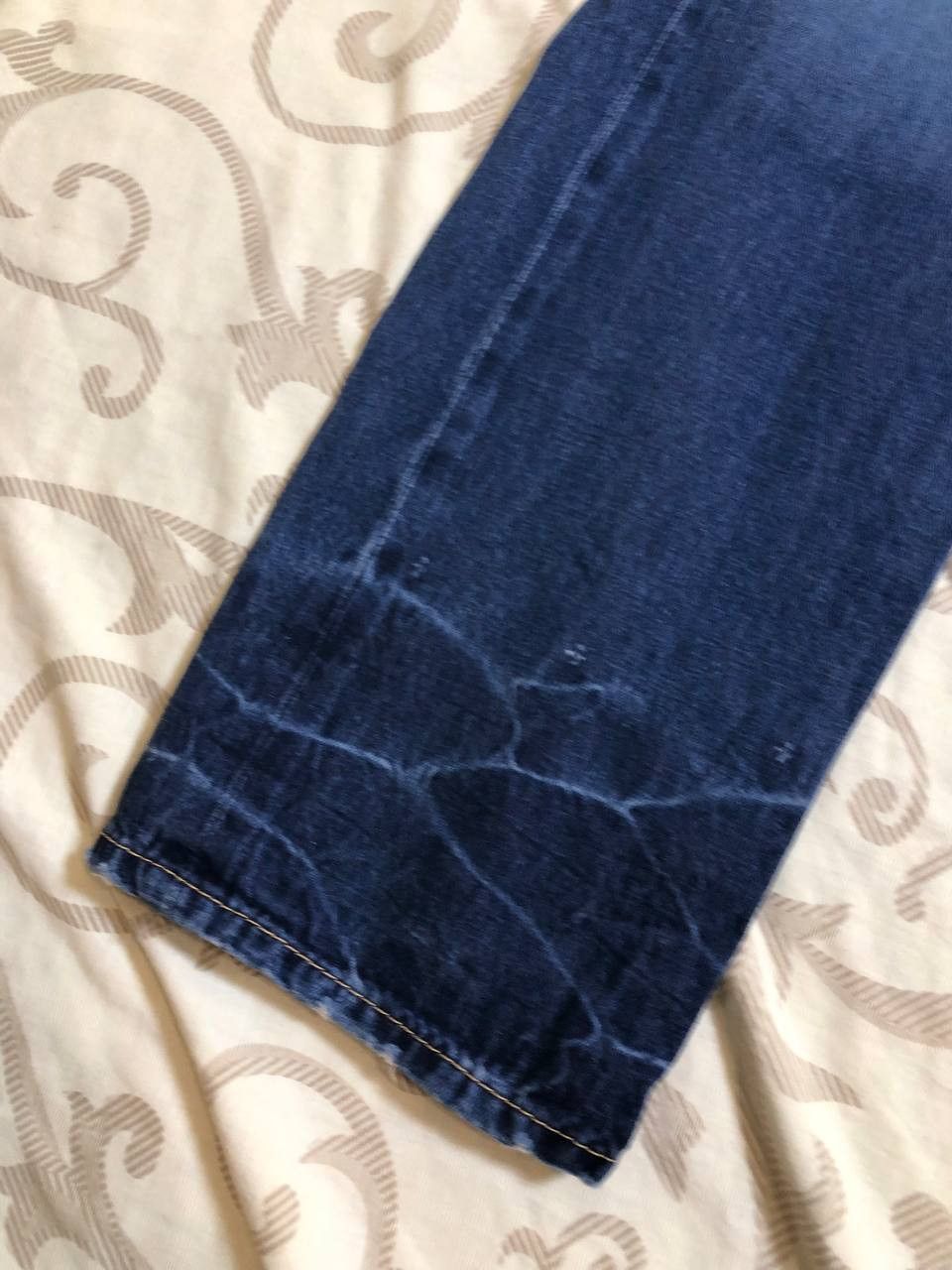 Levi's Light Wash Jeans 90s Levi's 901 Distressed Faded Size US 34 / EU 50 - 8 Thumbnail