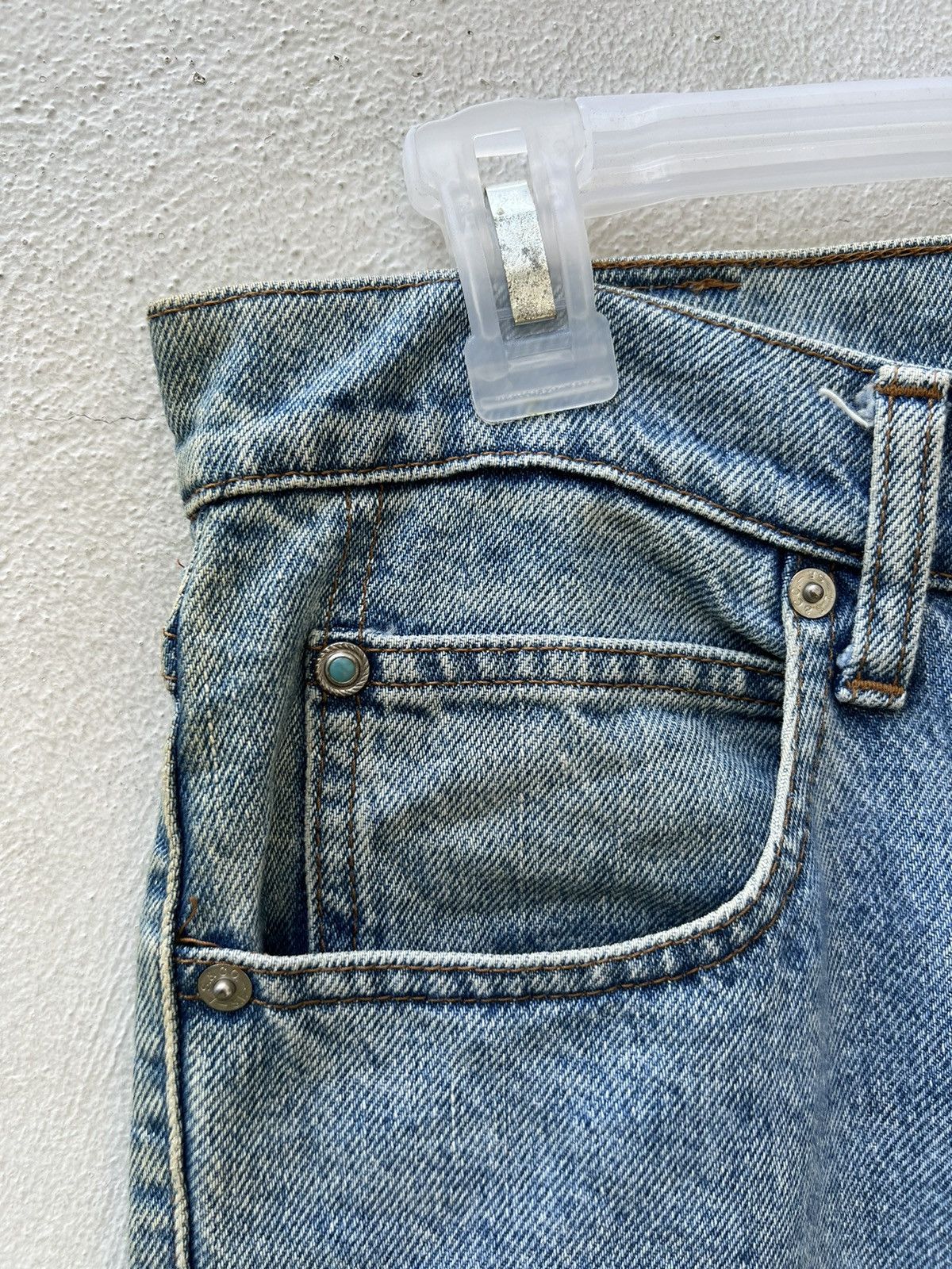 Levi's Vintage 1989 Levi’s Apache Dirty Mud Denim Jeans Size US 31 - 9 Thumbnail