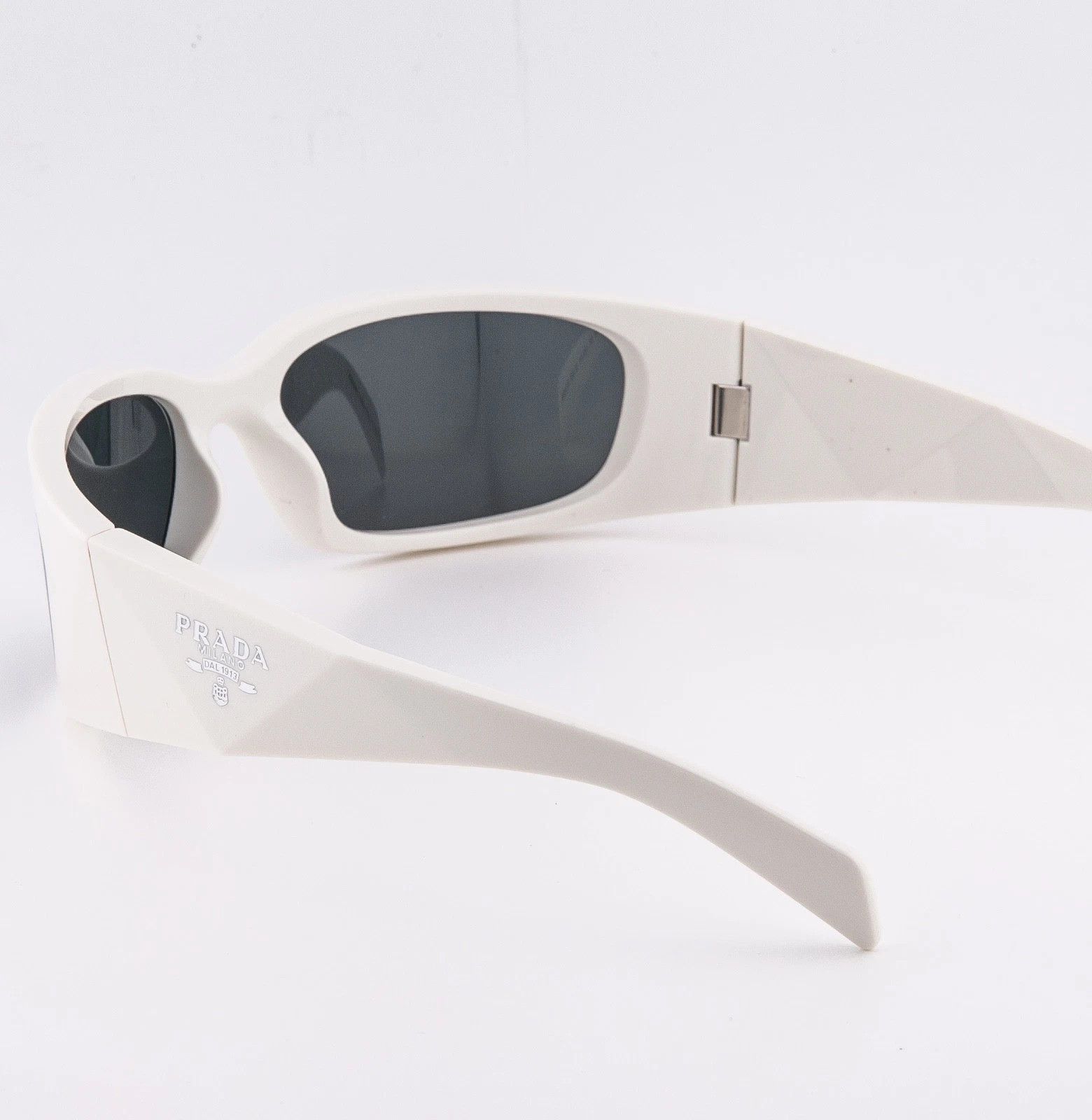 Prada PRADA SYMBOLE White PRA19S A19 Fashion Sunglasses Authentic Size ONE SIZE - 3 Thumbnail