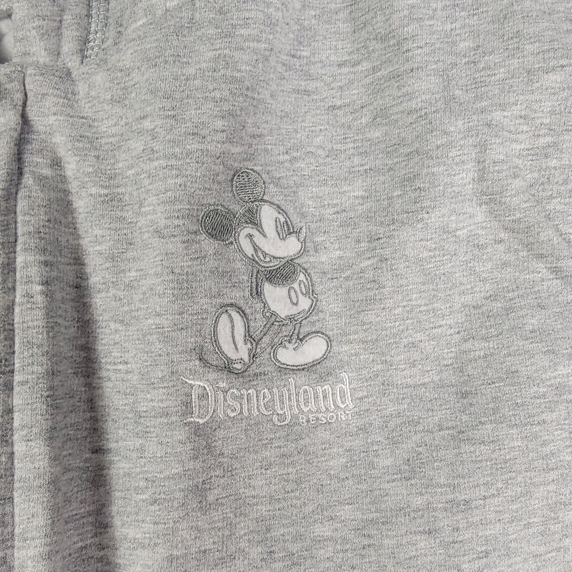 Disney Disney Mickey Mouse Womens 2X Gray Sherpa Lined Full Zip Hoo Size XXL / US 16-18 / IT 52-54 - 6 Thumbnail