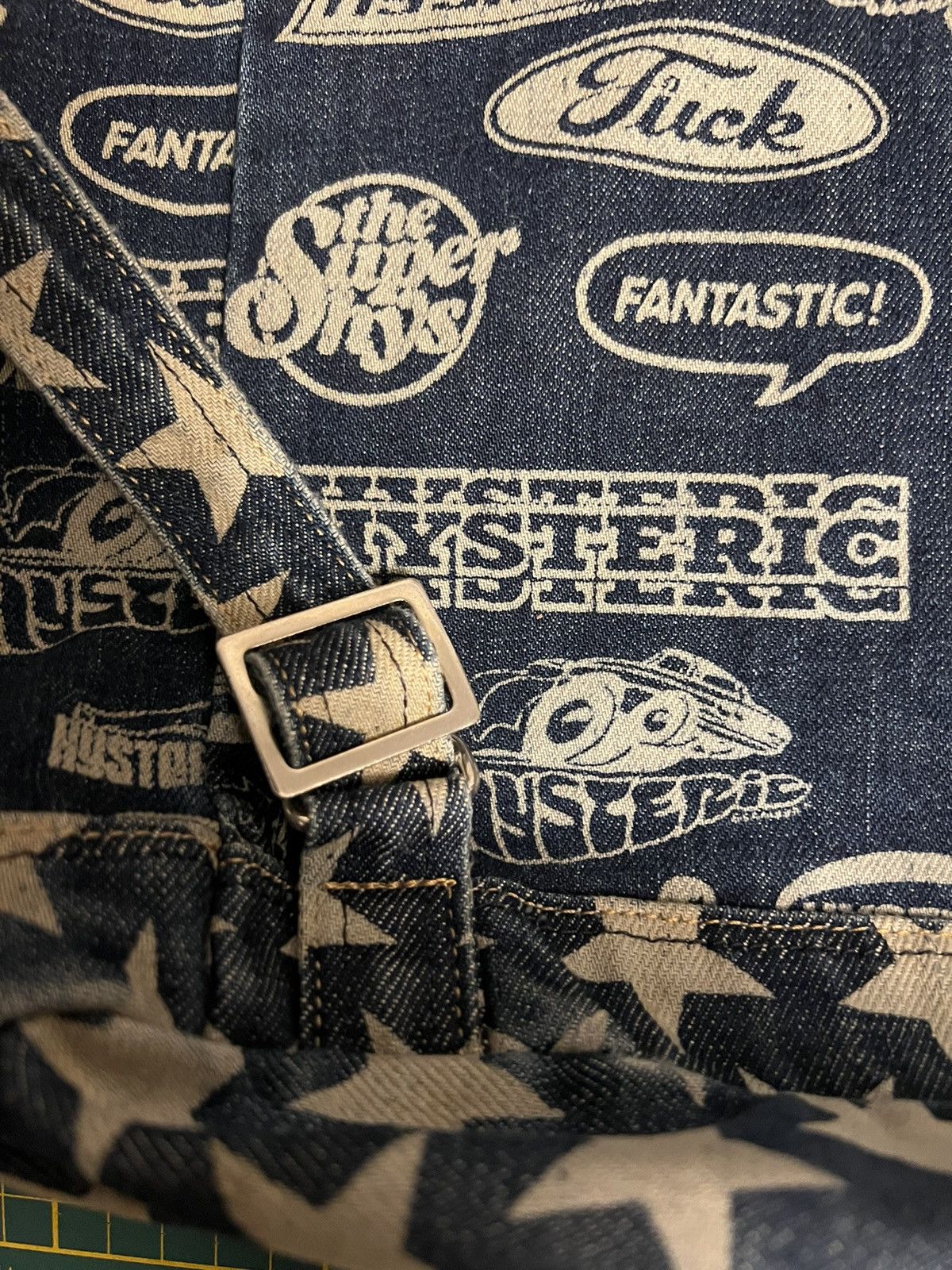 Hysteric Glamour Vintage Hysteric Glamour denim backpack Size ONE SIZE - 9 Thumbnail