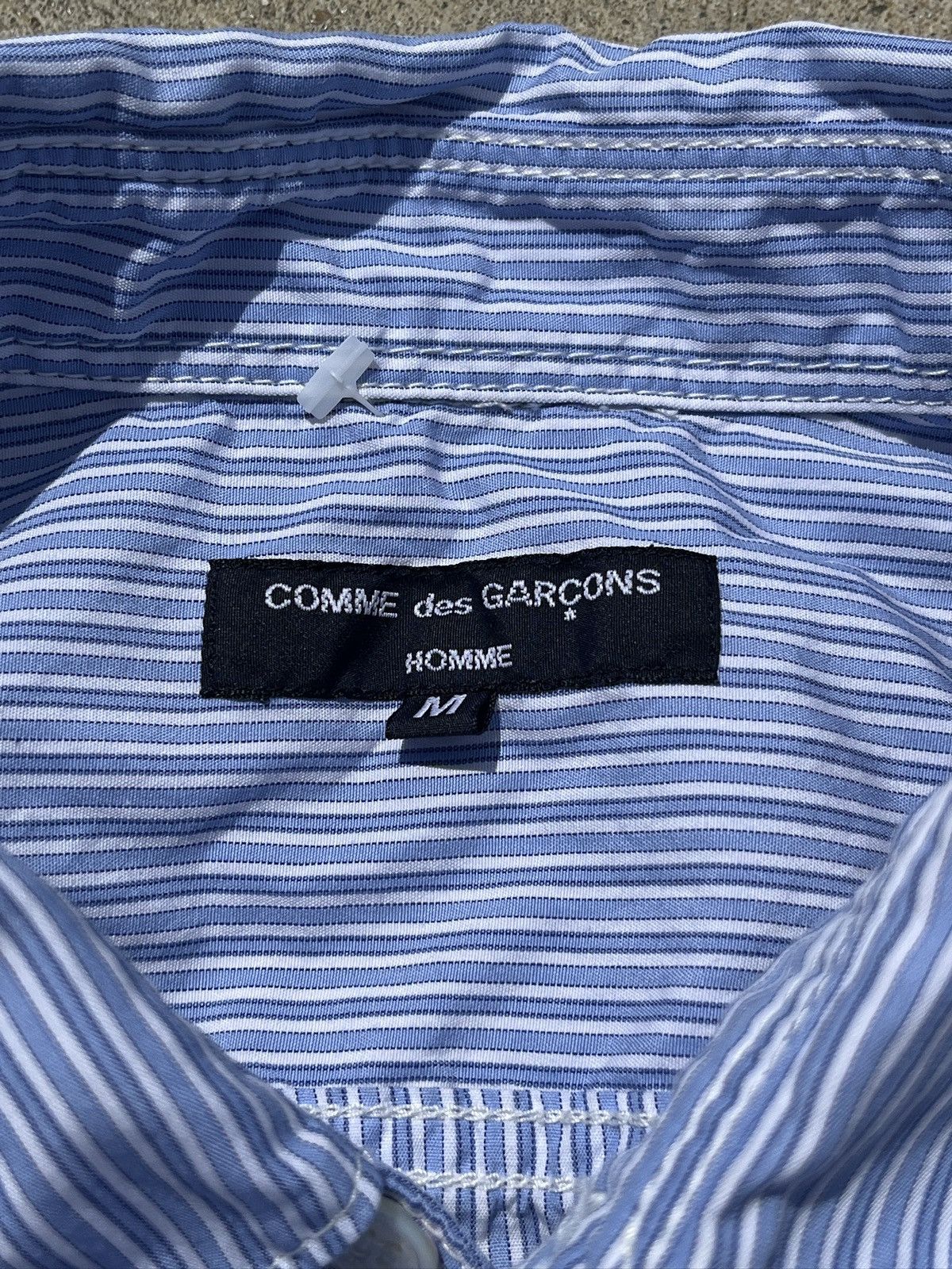 Comme des Garcons Comme Des Garcons SS20 Striped Shirt (unisex) Size US M / EU 48-50 / 2 - 9 Thumbnail