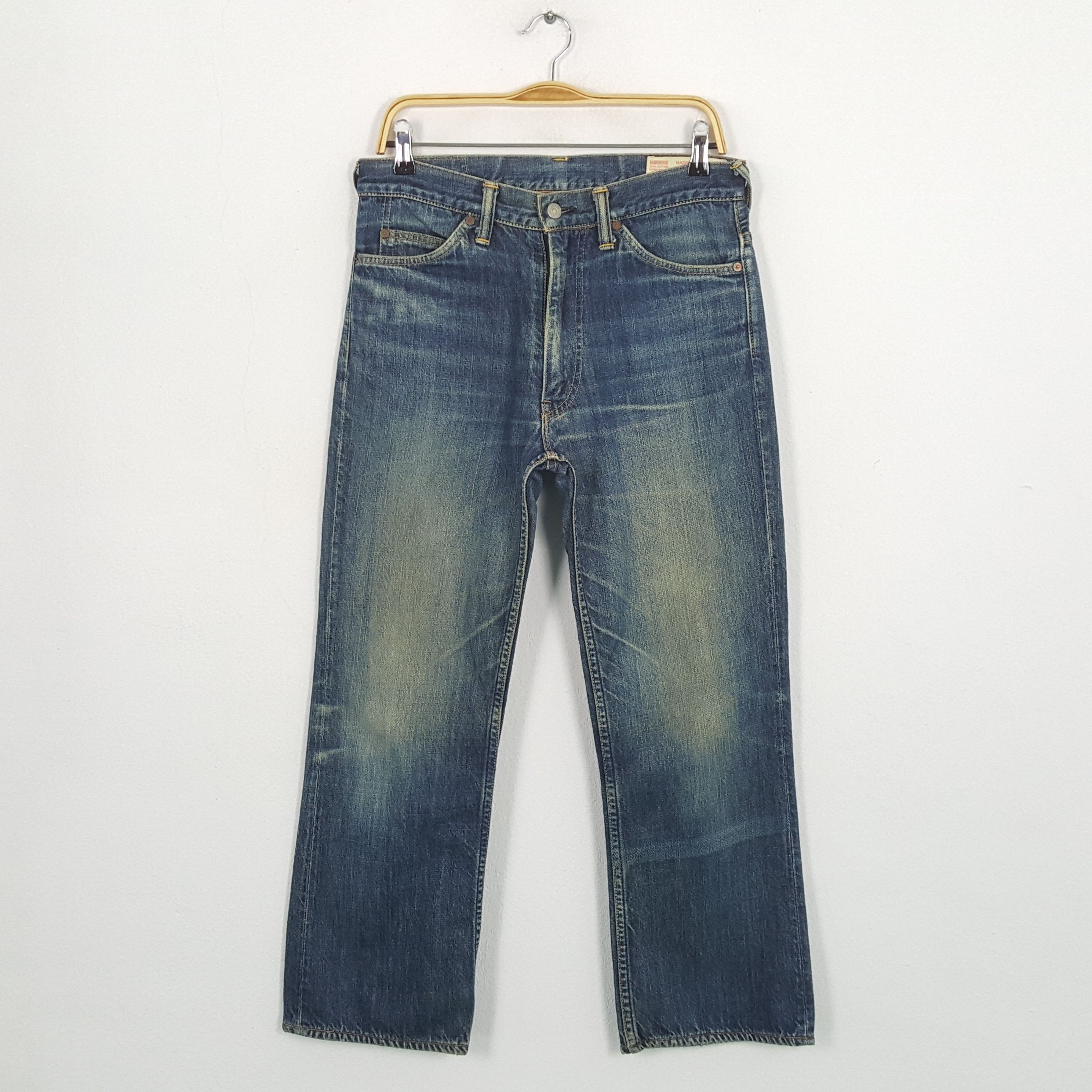 Evisu × Japanese Brand × Vintage Vintage EVISU Japanese Brand Daicock Custom Design Jeans Size US 31 - 4 Thumbnail