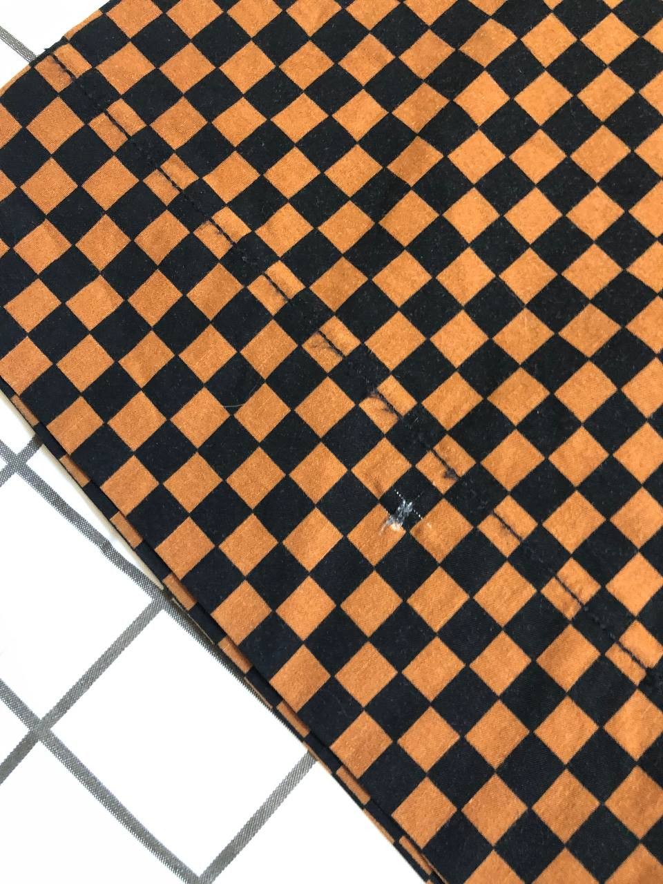 Other Maeve by Anthropologie Orange Brown and Black Checkered the Size US 26 / EU 42 - 4 Thumbnail