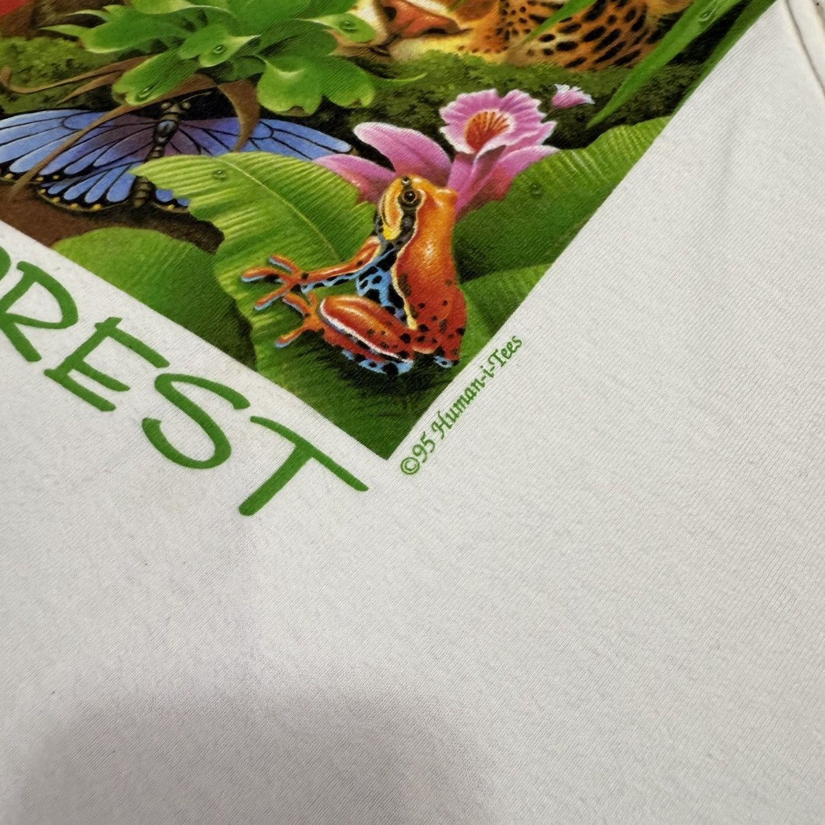 Vintage Vintage The Living Forest Nature Forest Tshirt Size US XL / EU 56 / 4 - 6 Thumbnail