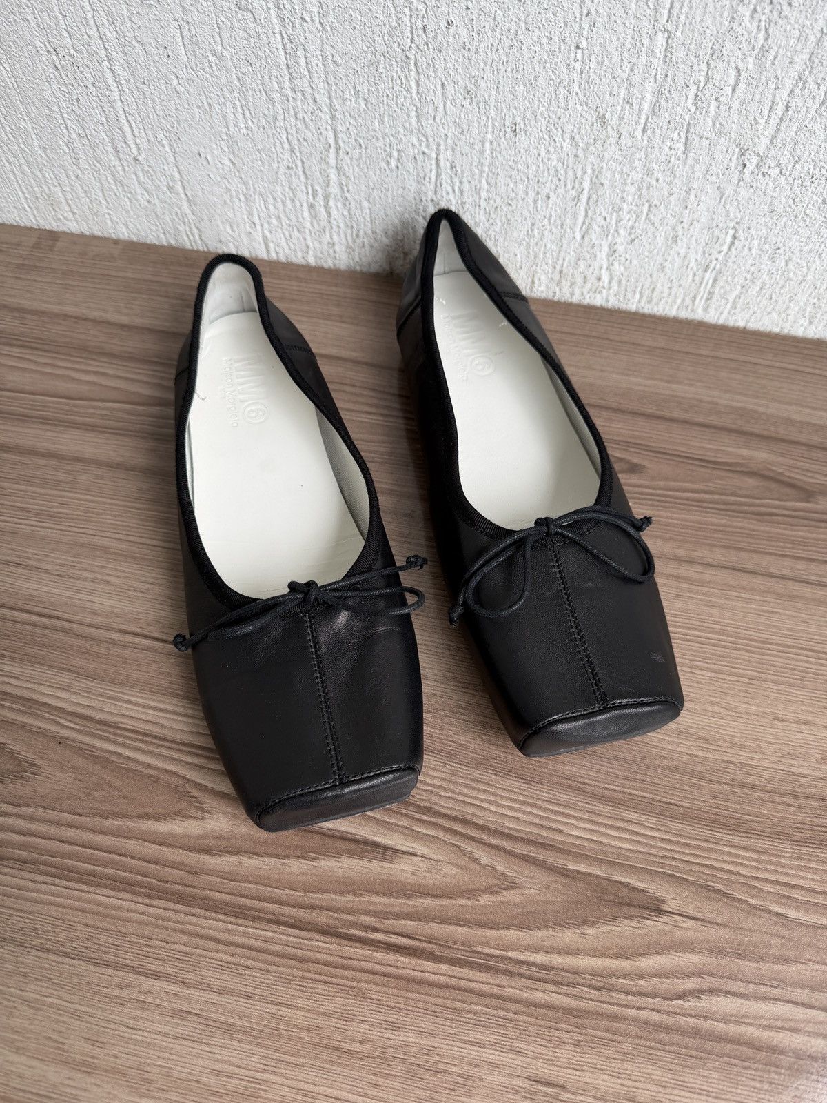 Maison Margiela Mm6 square toe ballet flat Size US 10 / IT 40 - 2 Thumbnail