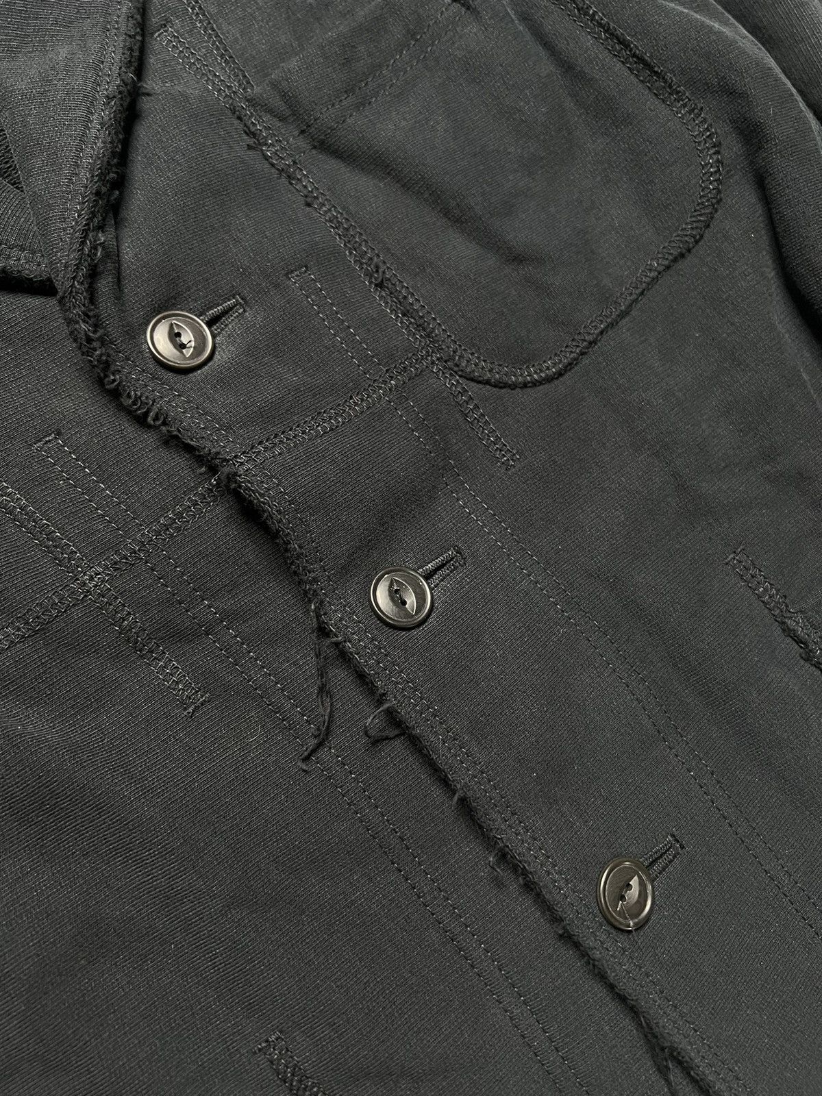 Junya Watanabe Junya Watanabe A/W 08 Reconstructed Distressed Cotton Blazer Size US L / EU 52-54 / 3 - 6 Thumbnail