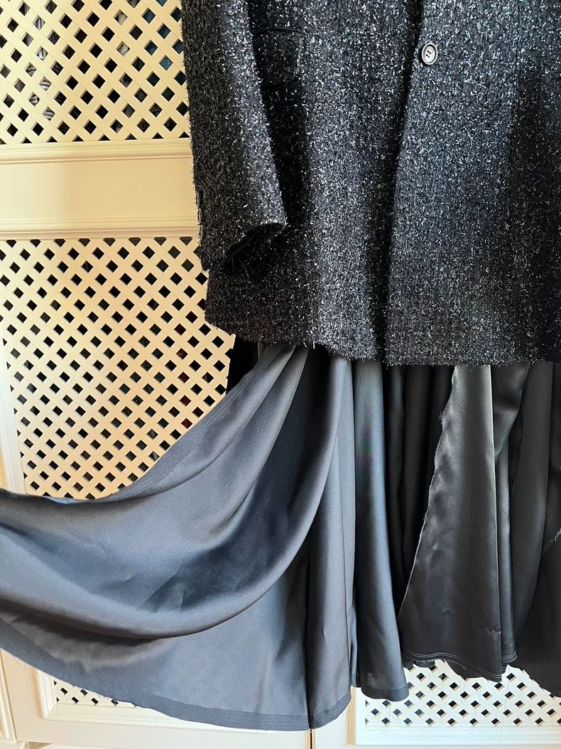 Comme des Garcons Comme Des Garcons Shiny black structured jacket Size S / US 4 / IT 40 - 4 Thumbnail